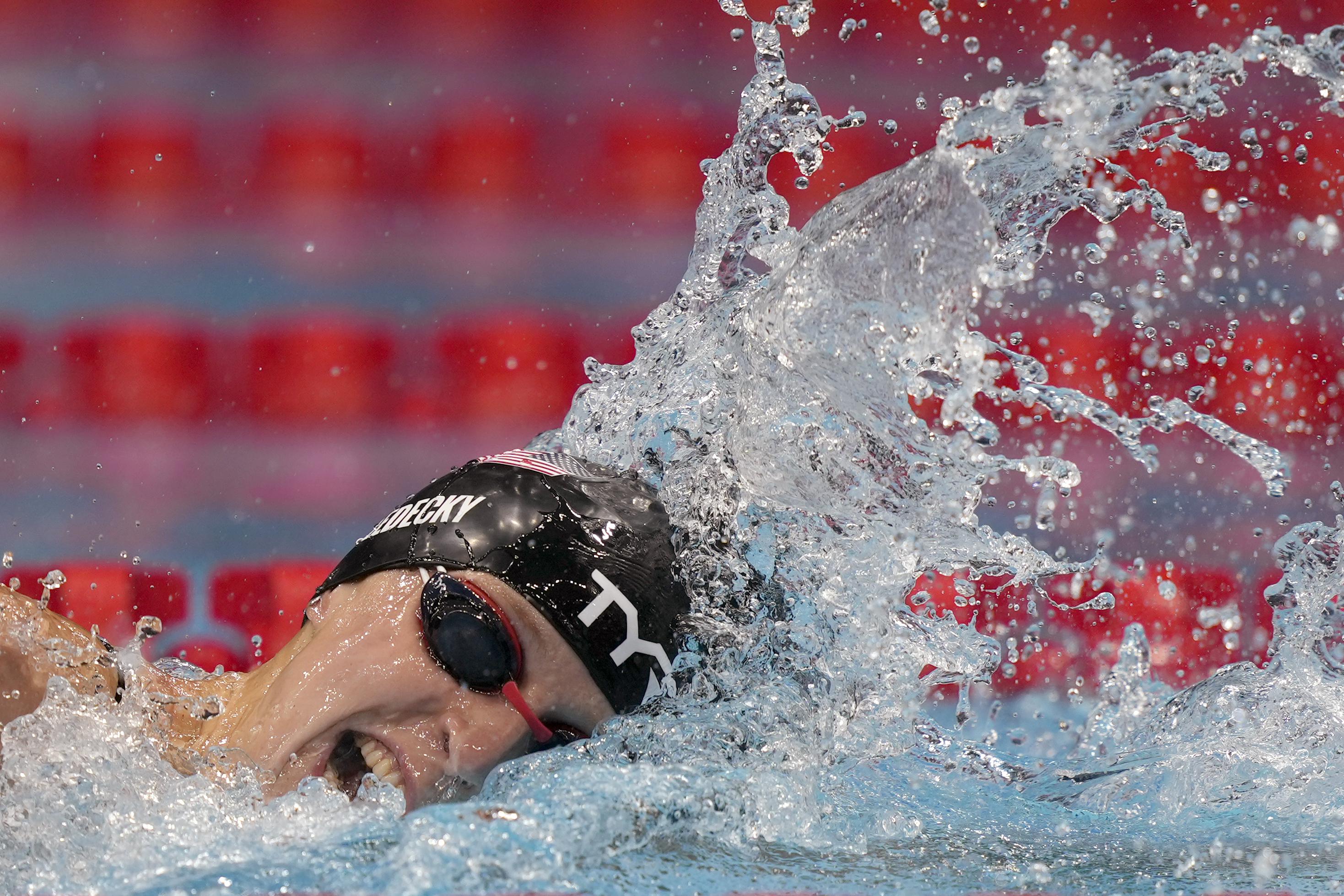 The Latest: Swimmer Titmus wins 200-meter free, Ledecky 5th - Vimarsana News