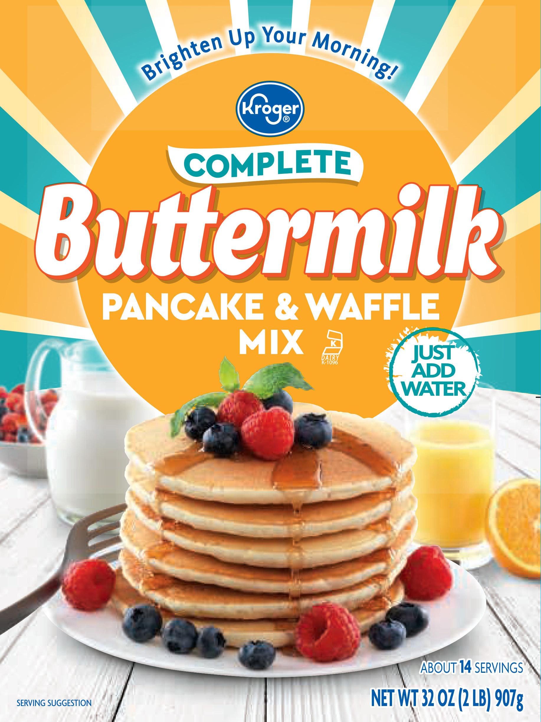 Continental Mills Recalls Kroger Buttermilk Pancake & Waffle Mix Due To