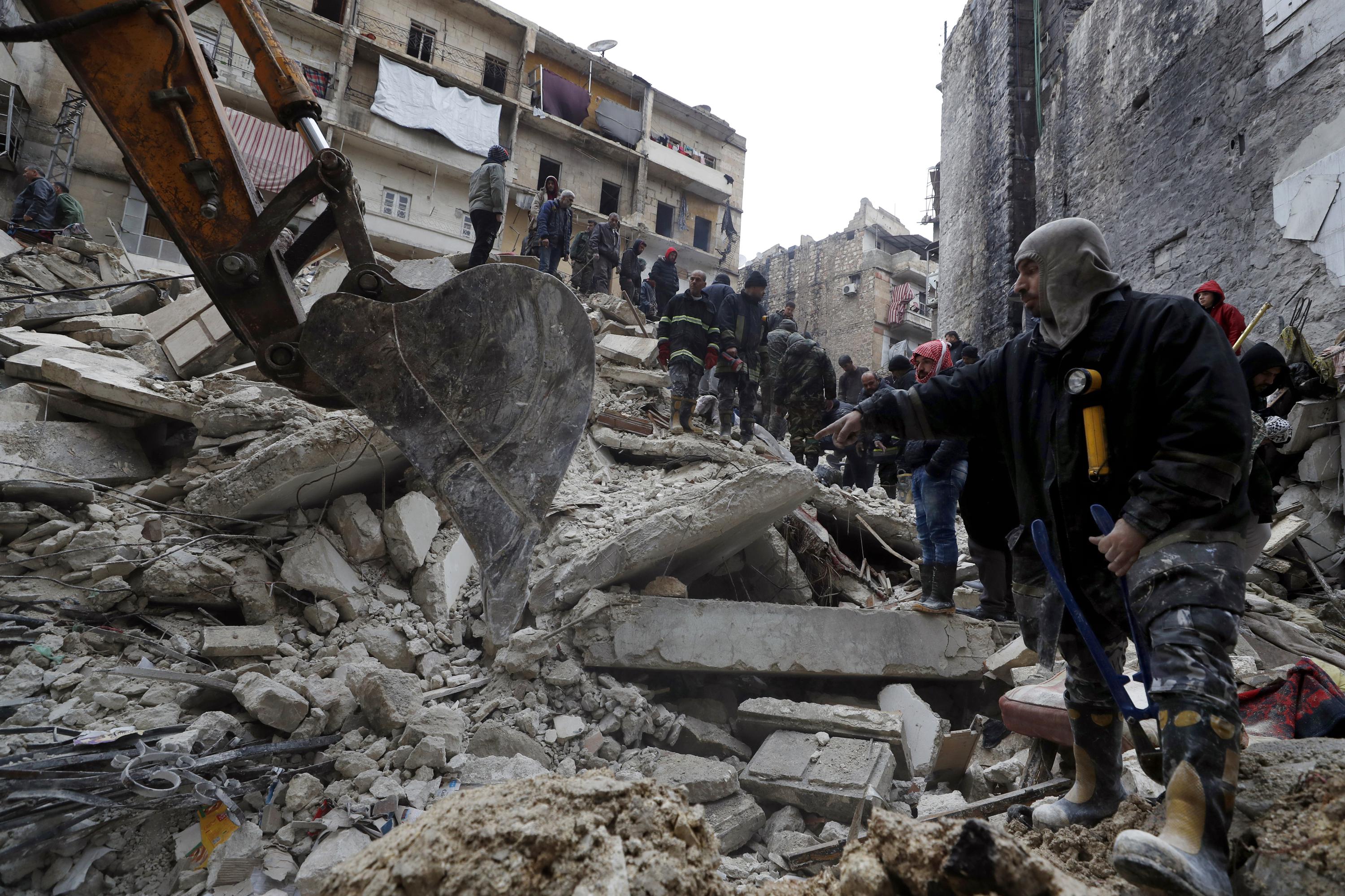 Earthquake stuns Syria's Aleppo even after war's horrors | AP News