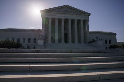 La sede de la Corte Suprema de Estados Unidos, el martes 29 de junio de 2021, en Washington. (AP Foto/J. Scott Applewhite)