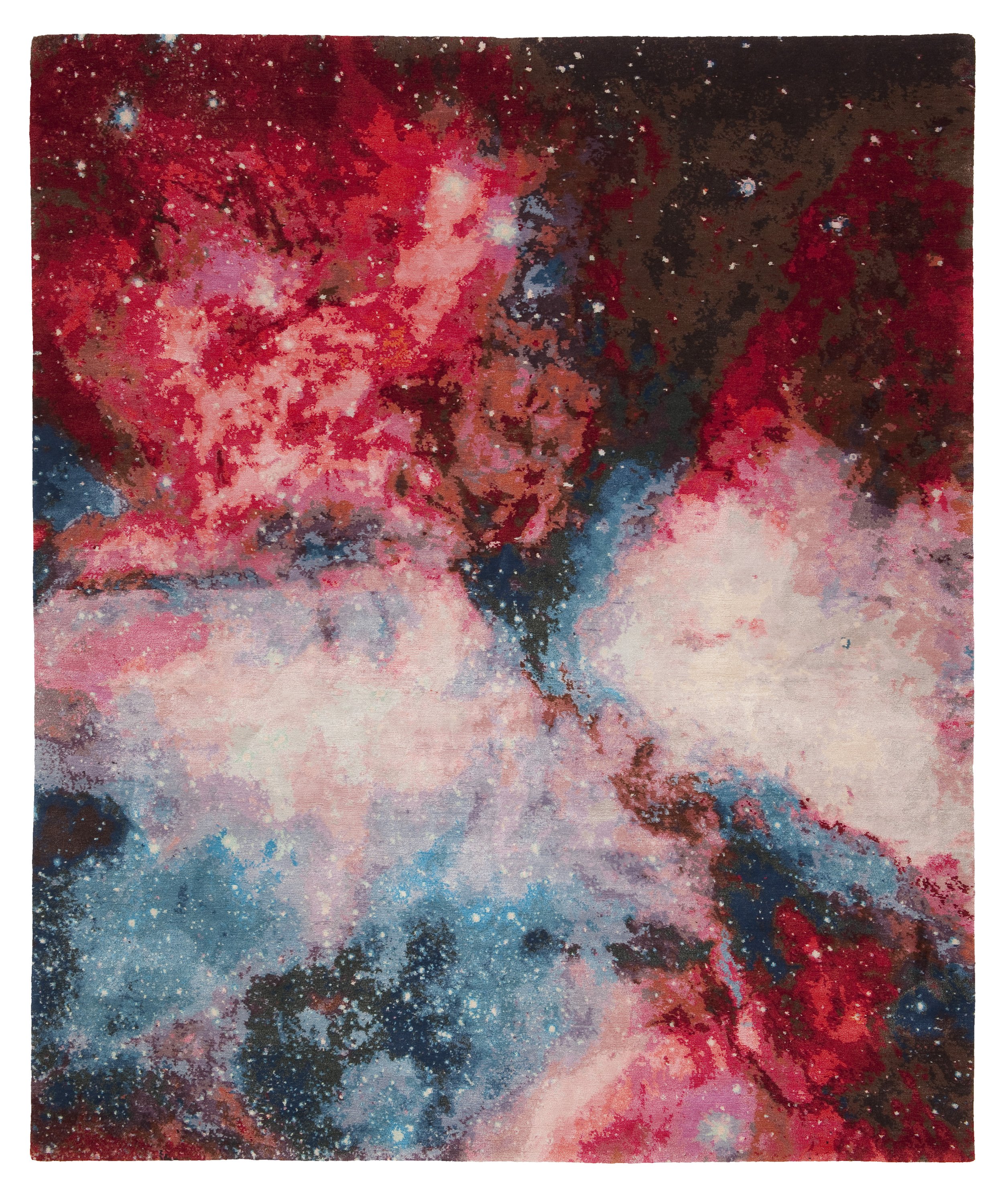 Space-themed decor brings the heavens indoors