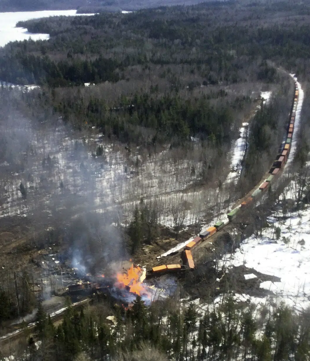 Maine takes railroad to task over cleanup after derailment