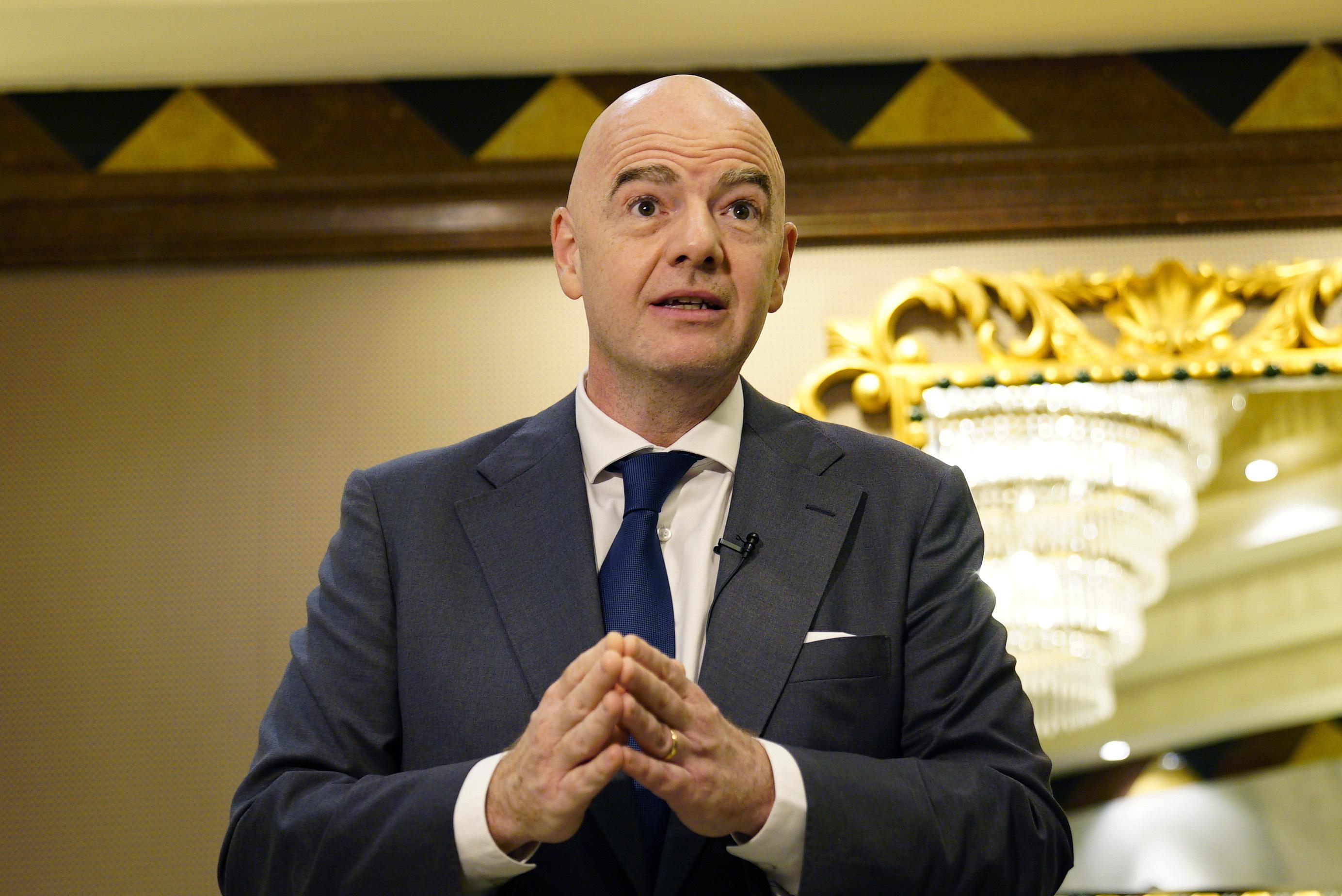 World Cup: FIFA President Gianni Infantino calls the death of migrant  workers a 'tragedy