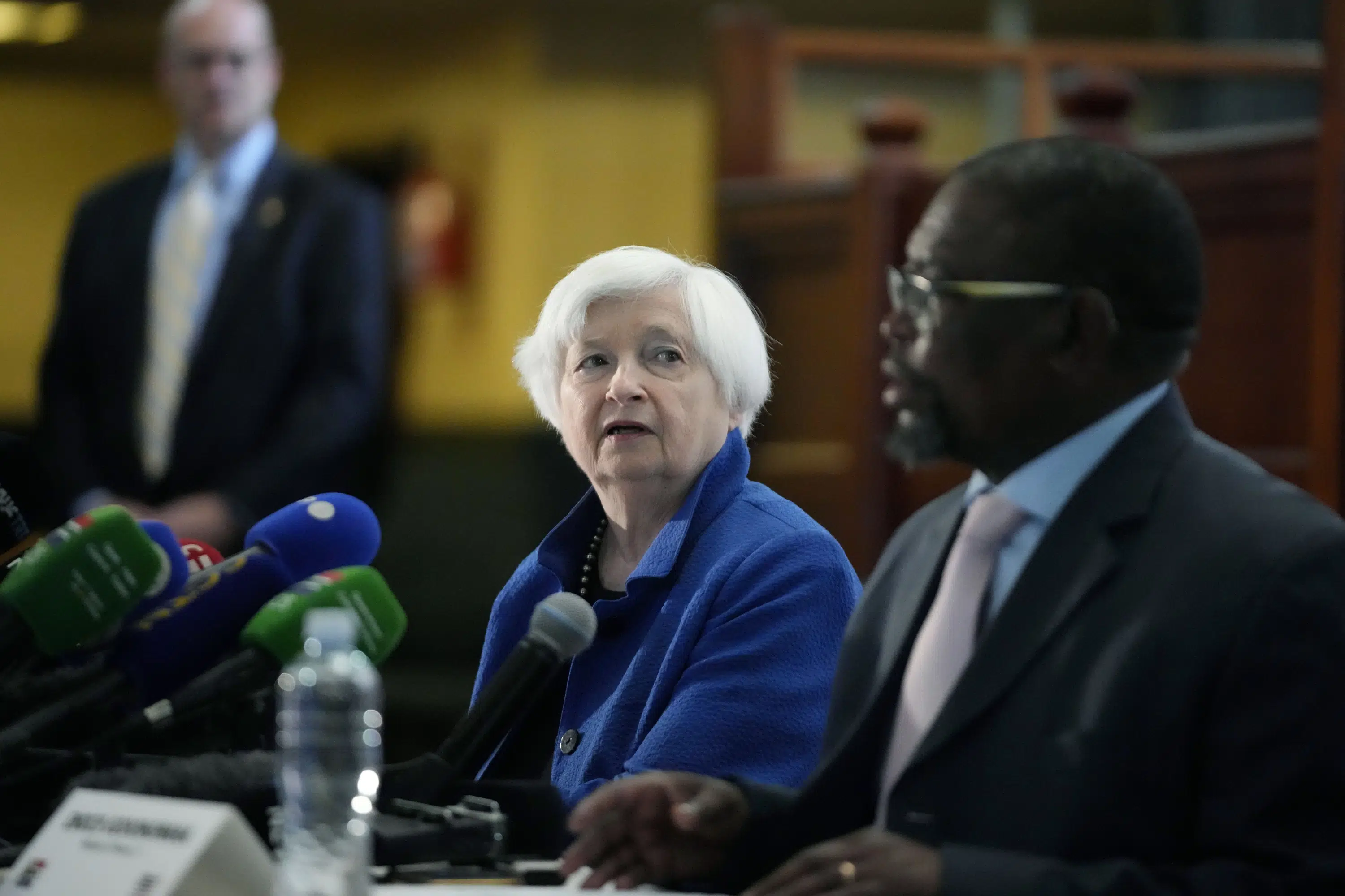 Yellen se concentre sur la transition énergétique en visite en Afrique du Sud Yellen se concentre sur la transition énergétique en visite en Afrique du Sud