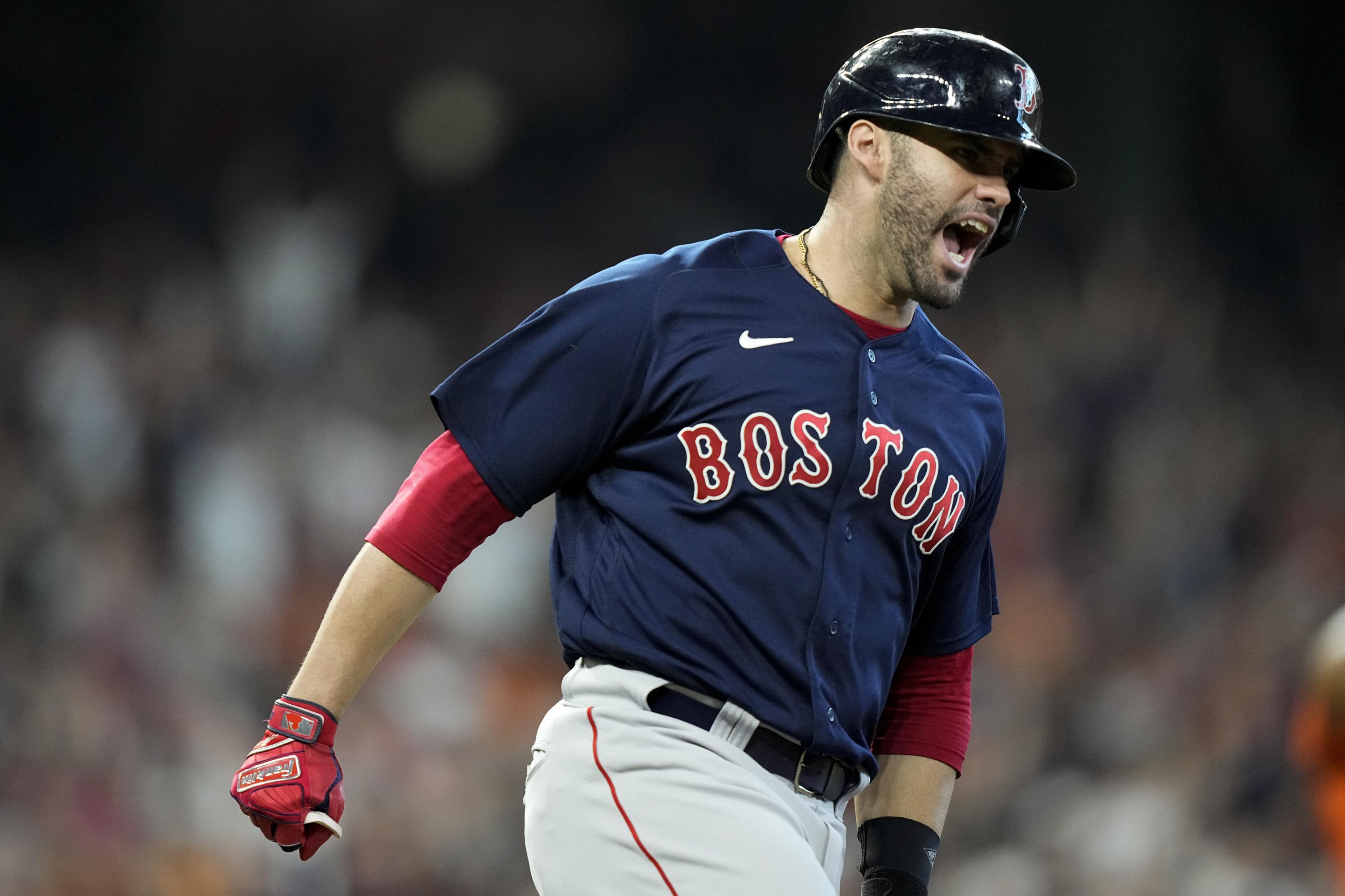 Grand game Boston's 2 slams lead 95 ALCS win over Astros AP News