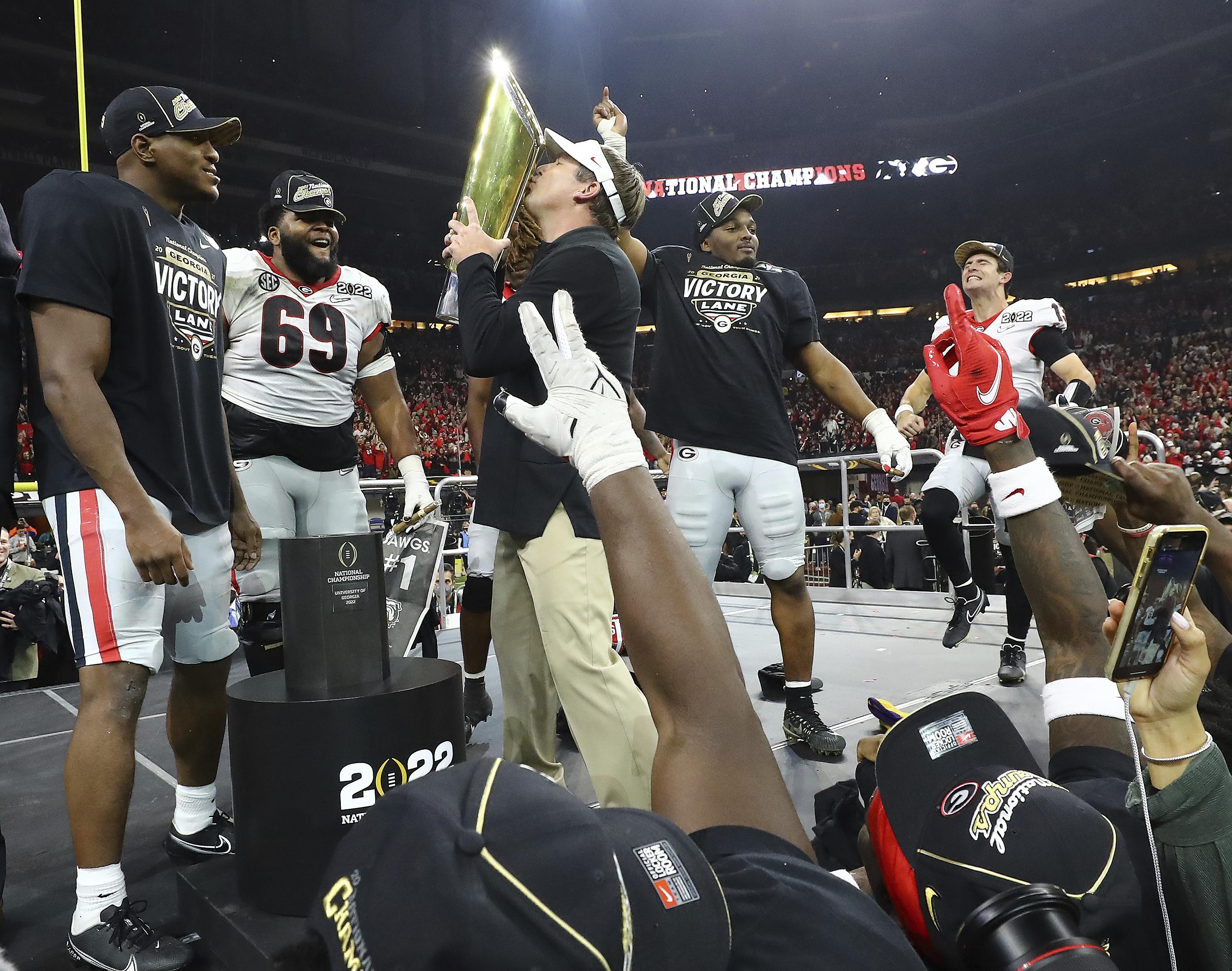 Stetson Bennett, Lewis Cine Win 2022 College Football National Championship  MVPs, News, Scores, Highlights, Stats, and Rumors