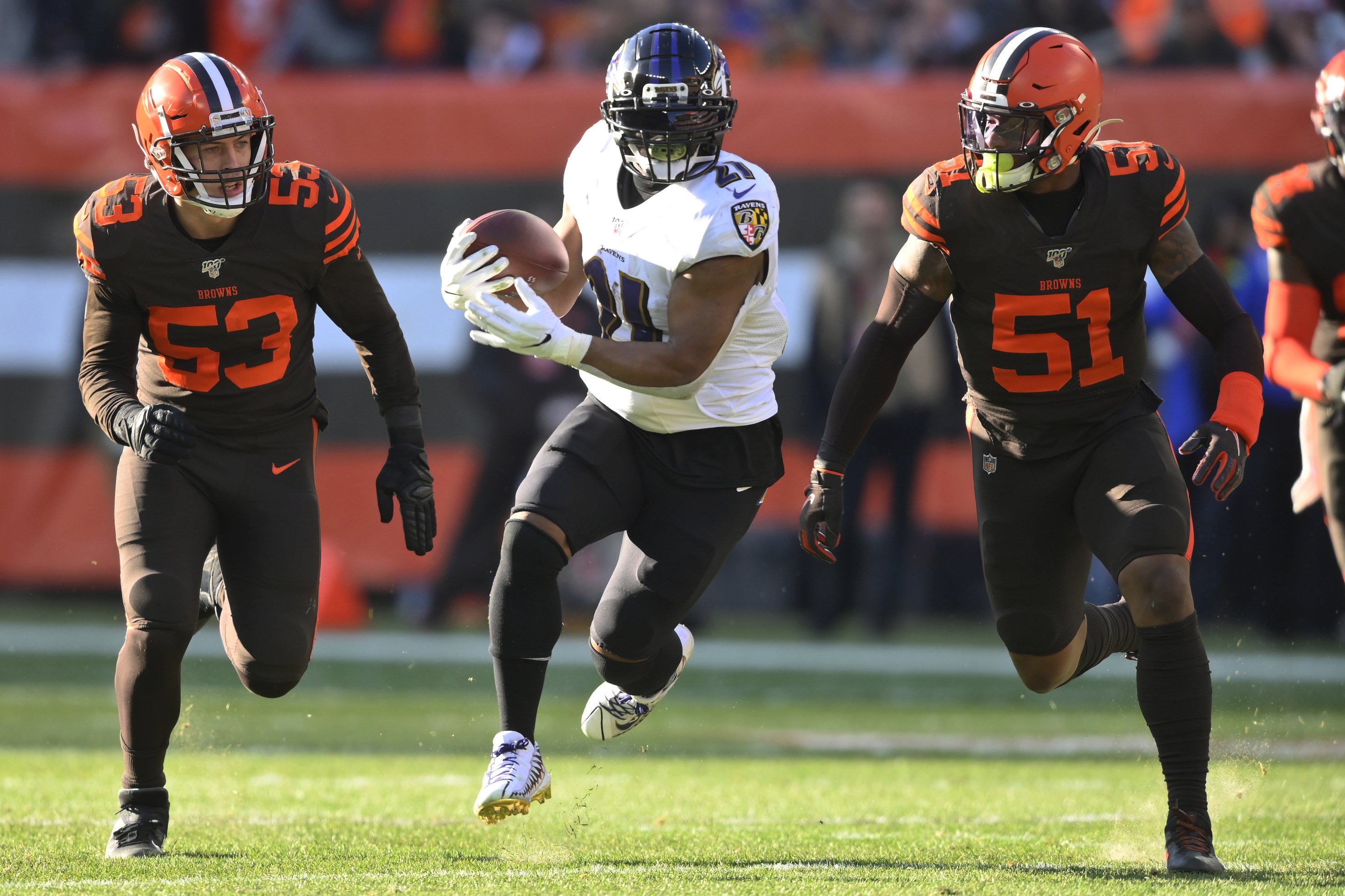 In 10th Season Mark Ingram Still Running Strong For Ravens