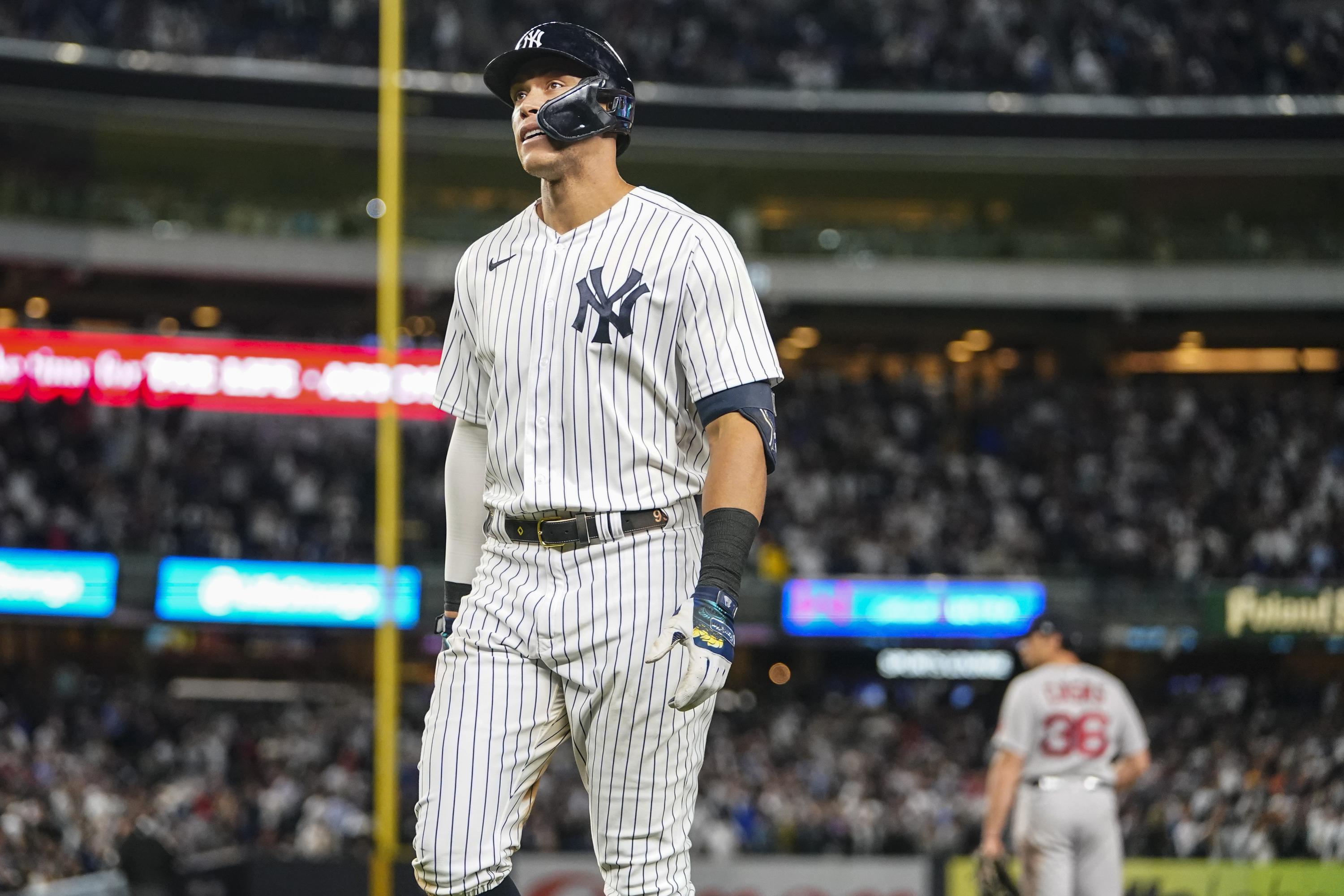 Judge still looking for 61st homer, Yankees clinch playoffs | AP News