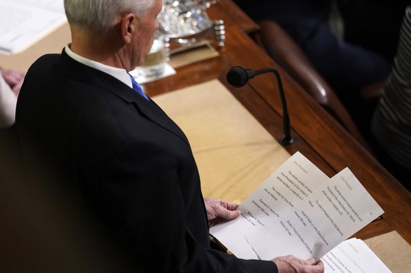 Pence Defies Trump Affirms Biden S Win