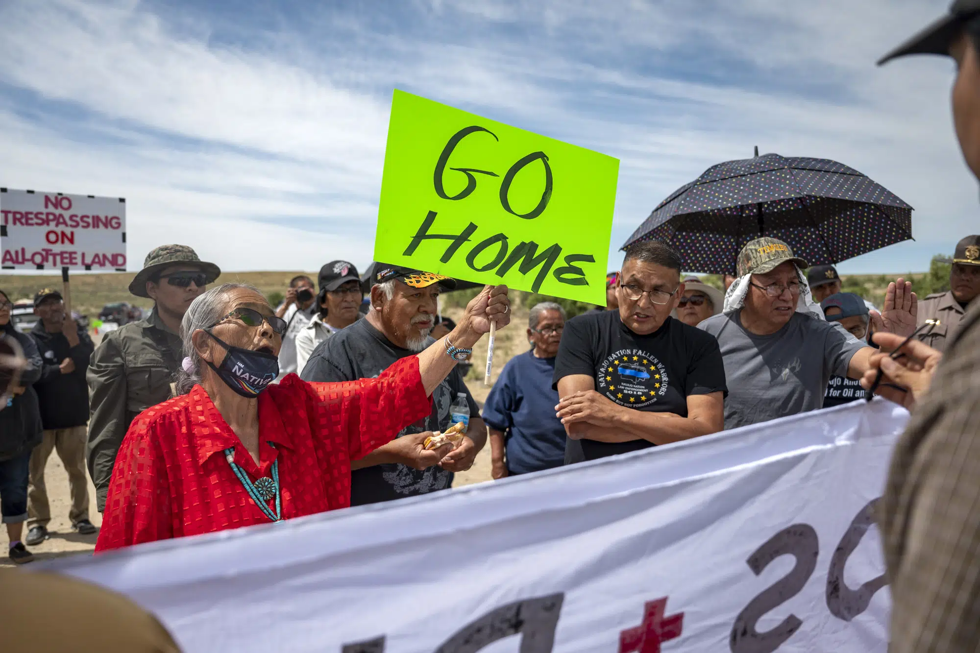 Protest derails planned celebration of 20-year ban on oil drilling near Chaco national park | AP News