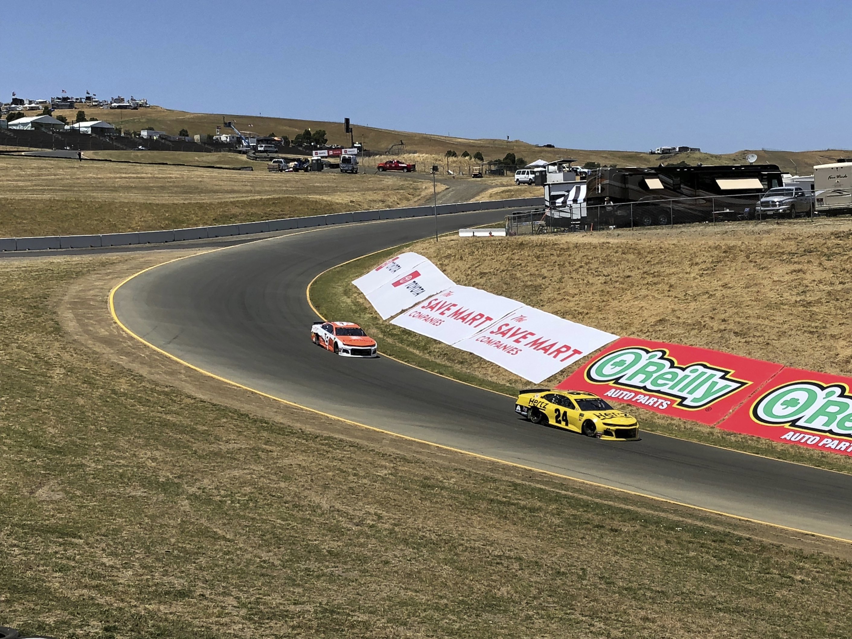 Sonoma S New Turn Nascar Takes A Ride On The Carousel