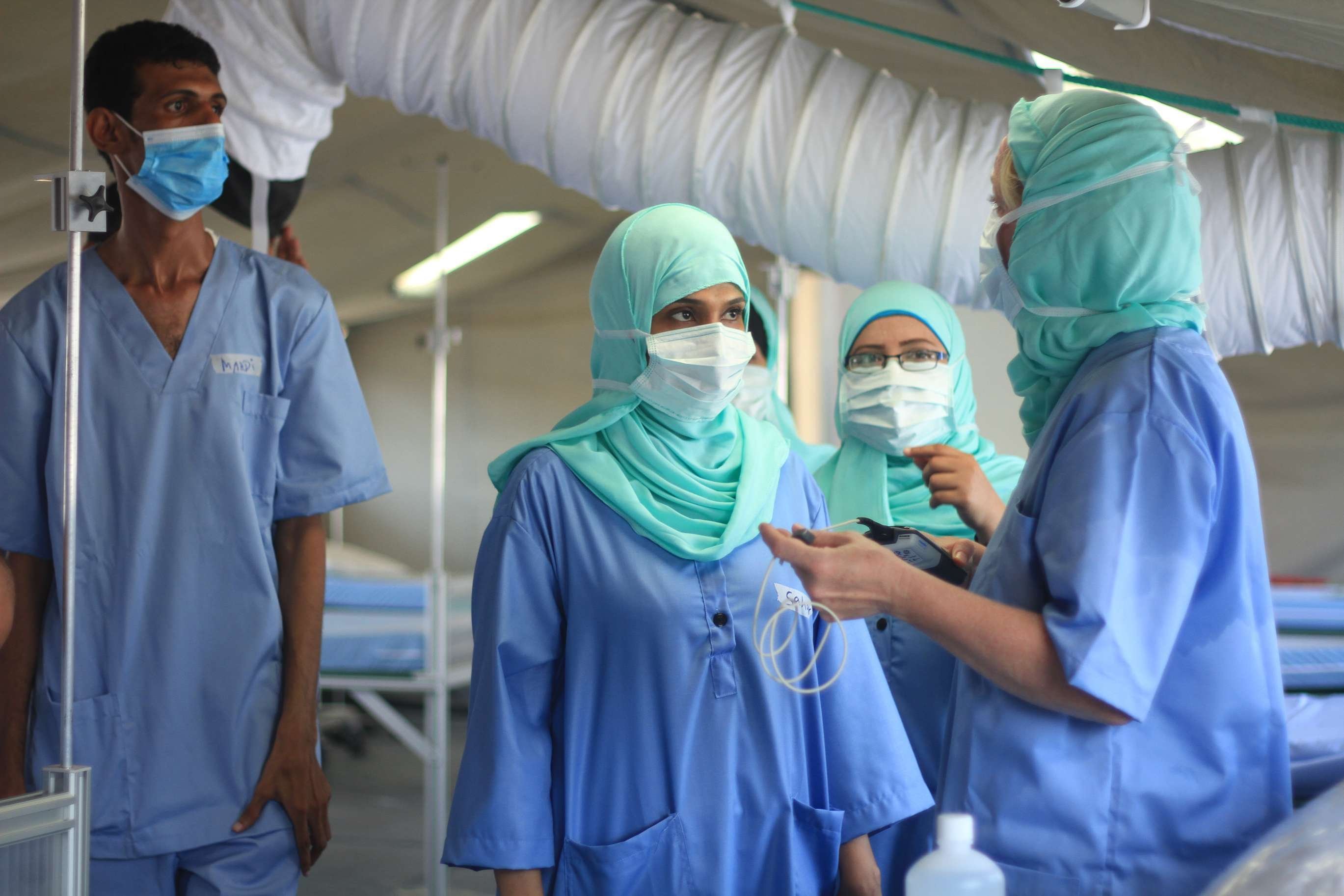 Yemen gets new virus hospital after facilities | AP News
