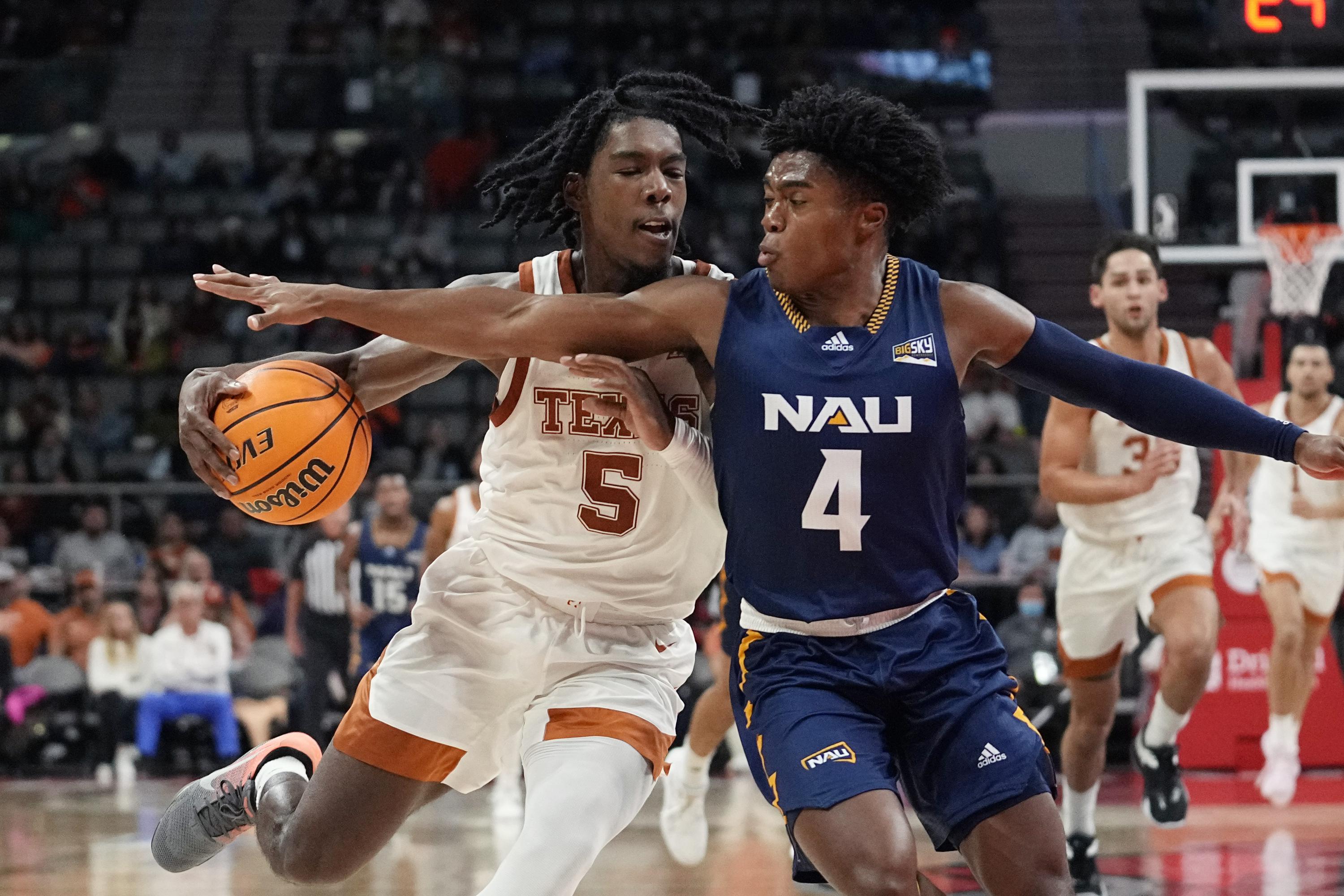 No. 4 Texas beats N. Arizona 73-48 in Rio Grande Valley