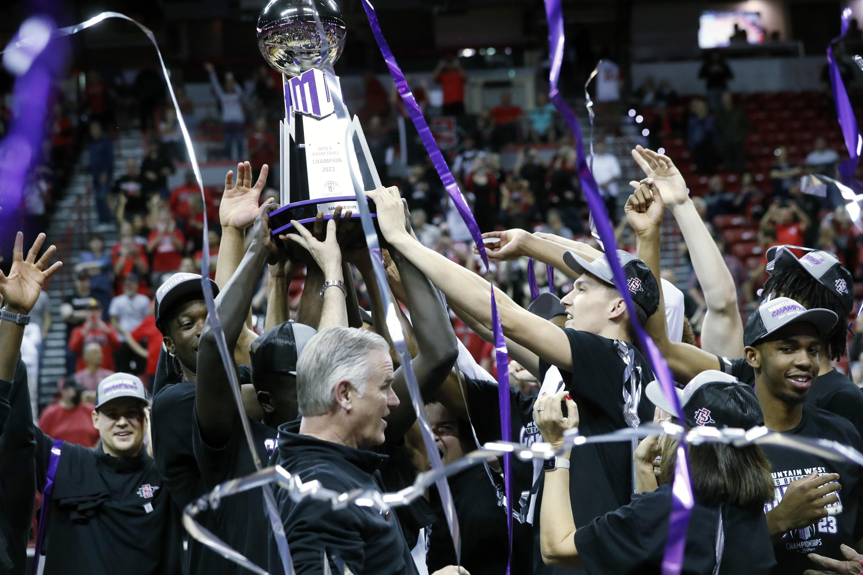 San Diego State beats Utah State for Mountain West title | AP News