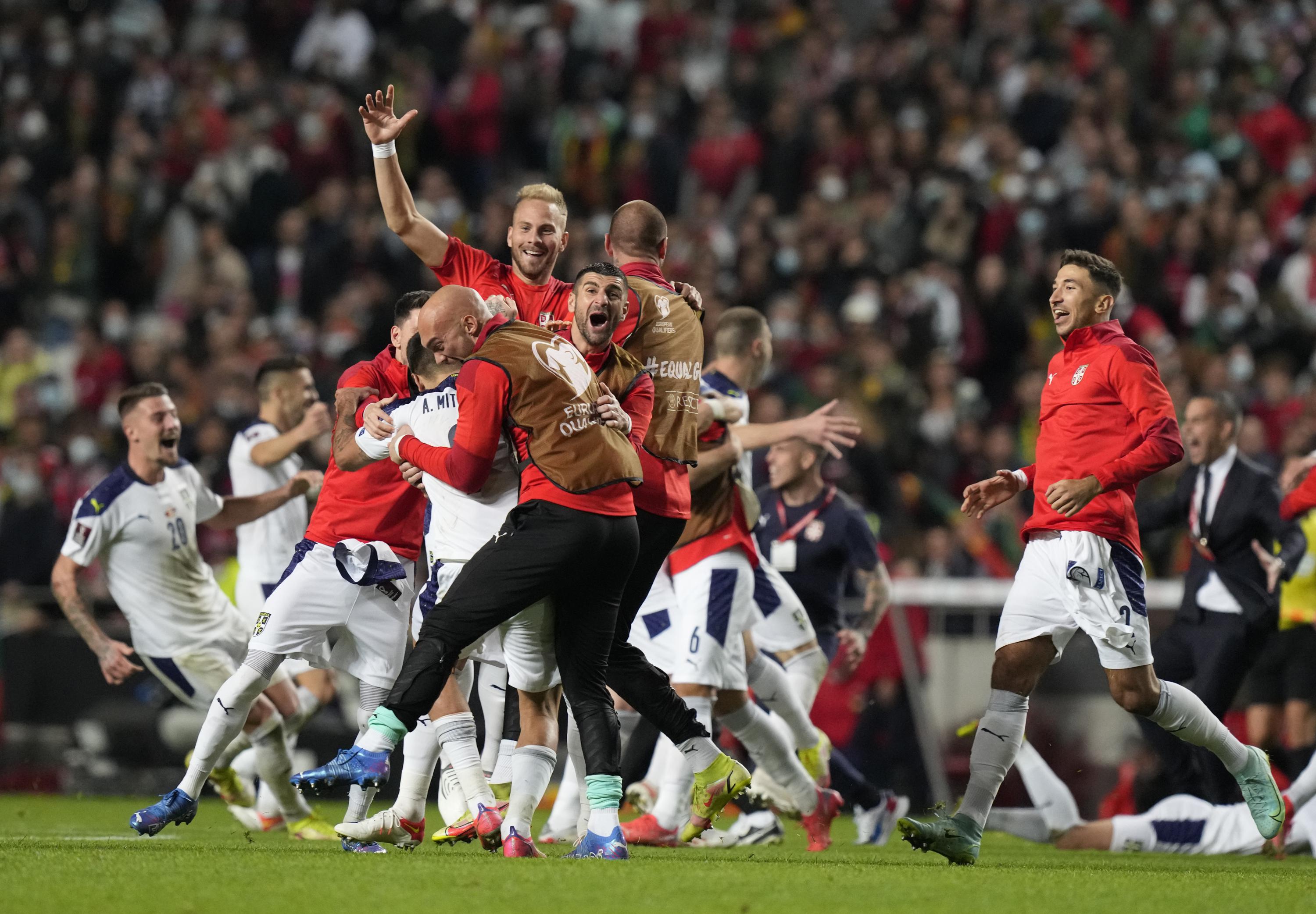 Serbia Shocks Portugal To Join Spain Croatia At World Cup Ap News