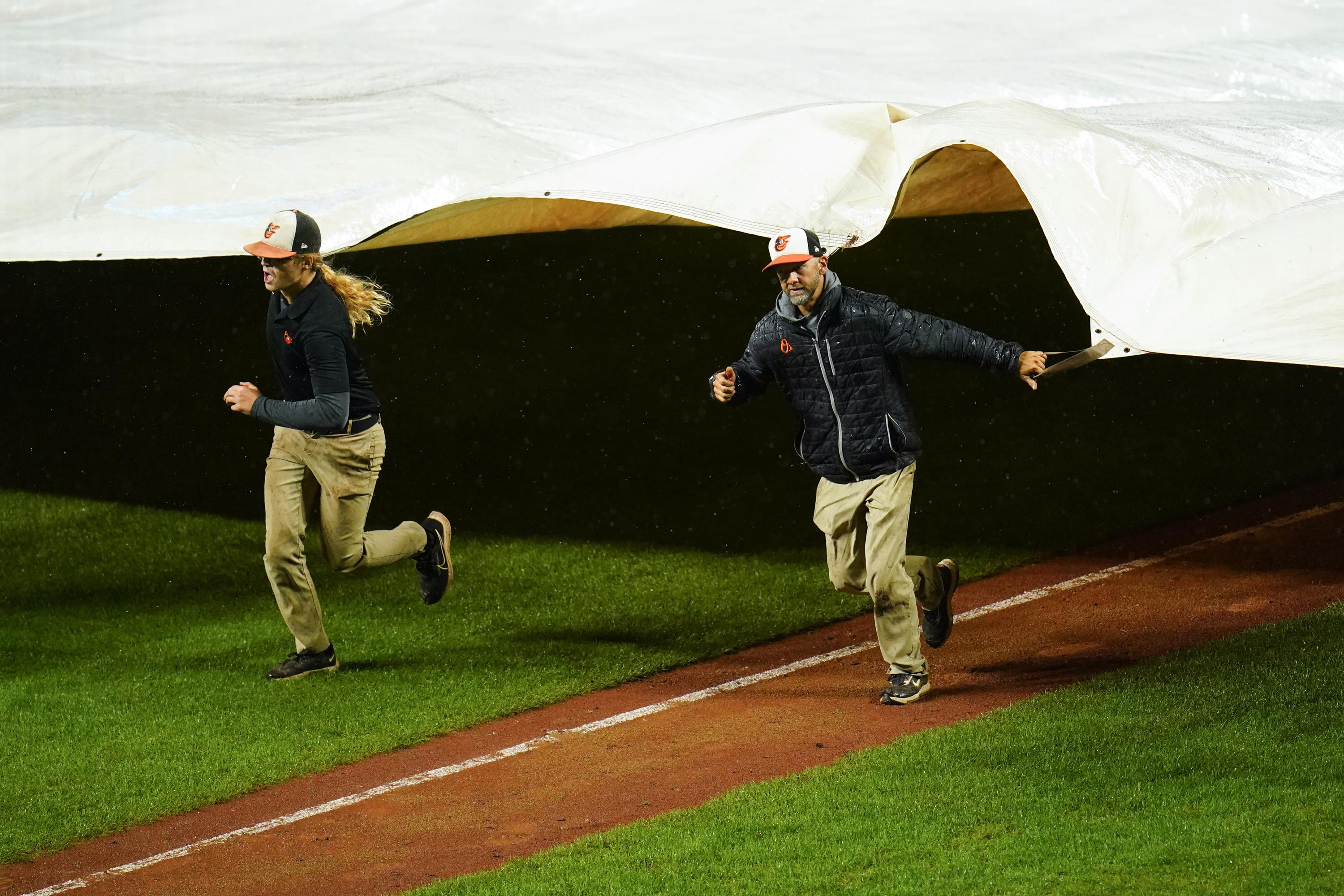 Blue JaysOrioles game rained out, doubleheader on Wednesday AP News