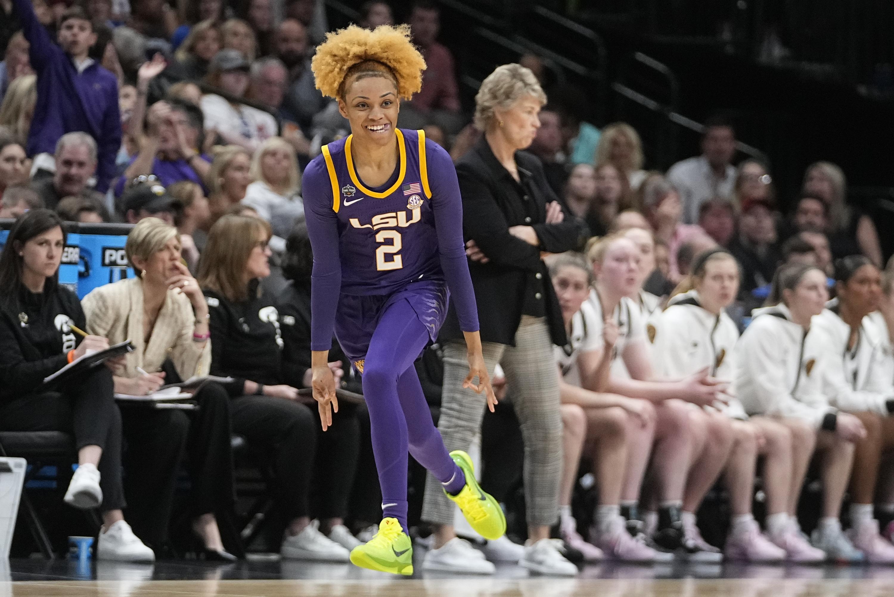 LSU defeats Iowa to win its first NCAA basketball championship