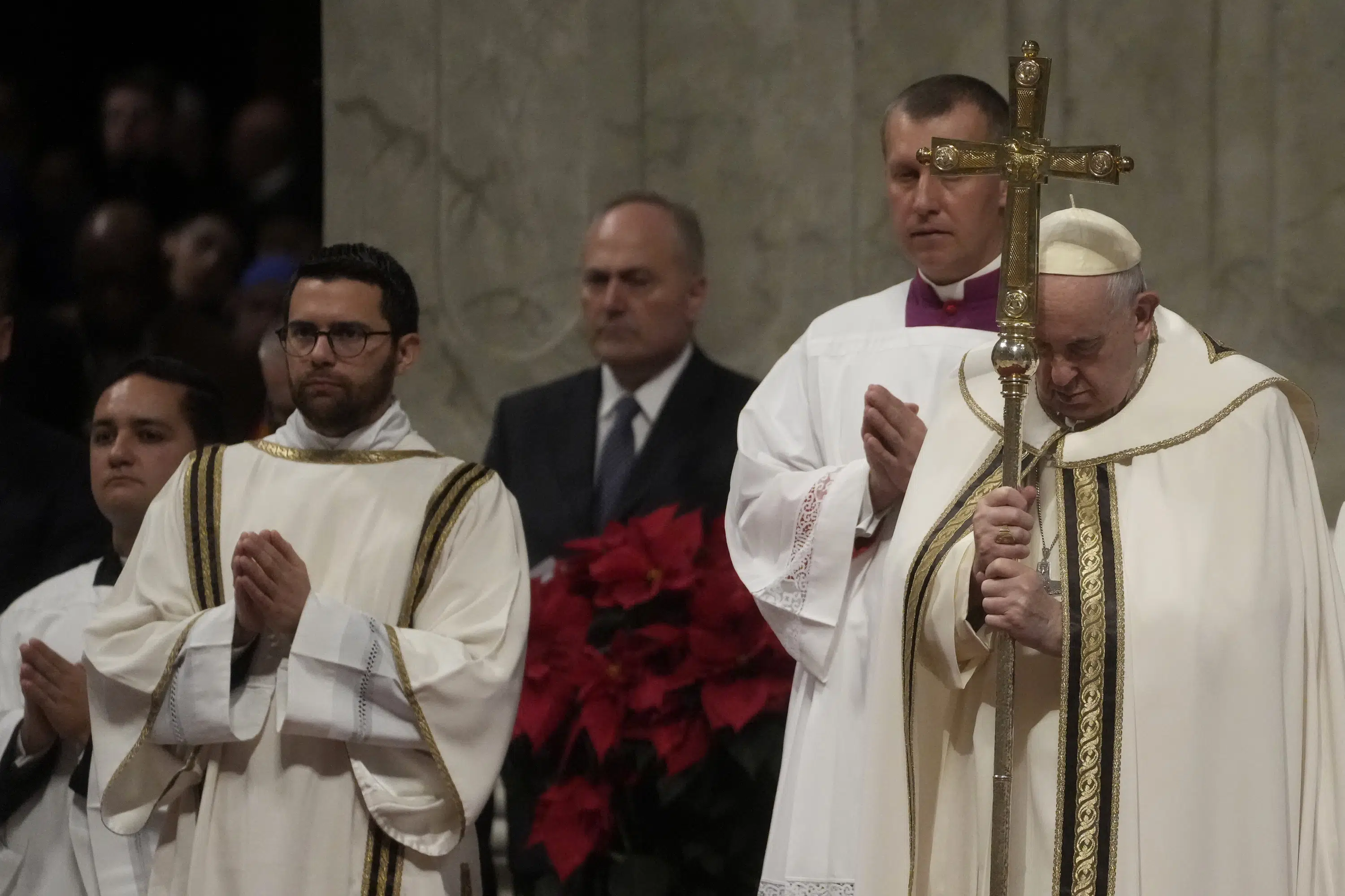 Pape à Noël : Jésus était pauvre, alors ne soyez pas avide de pouvoir