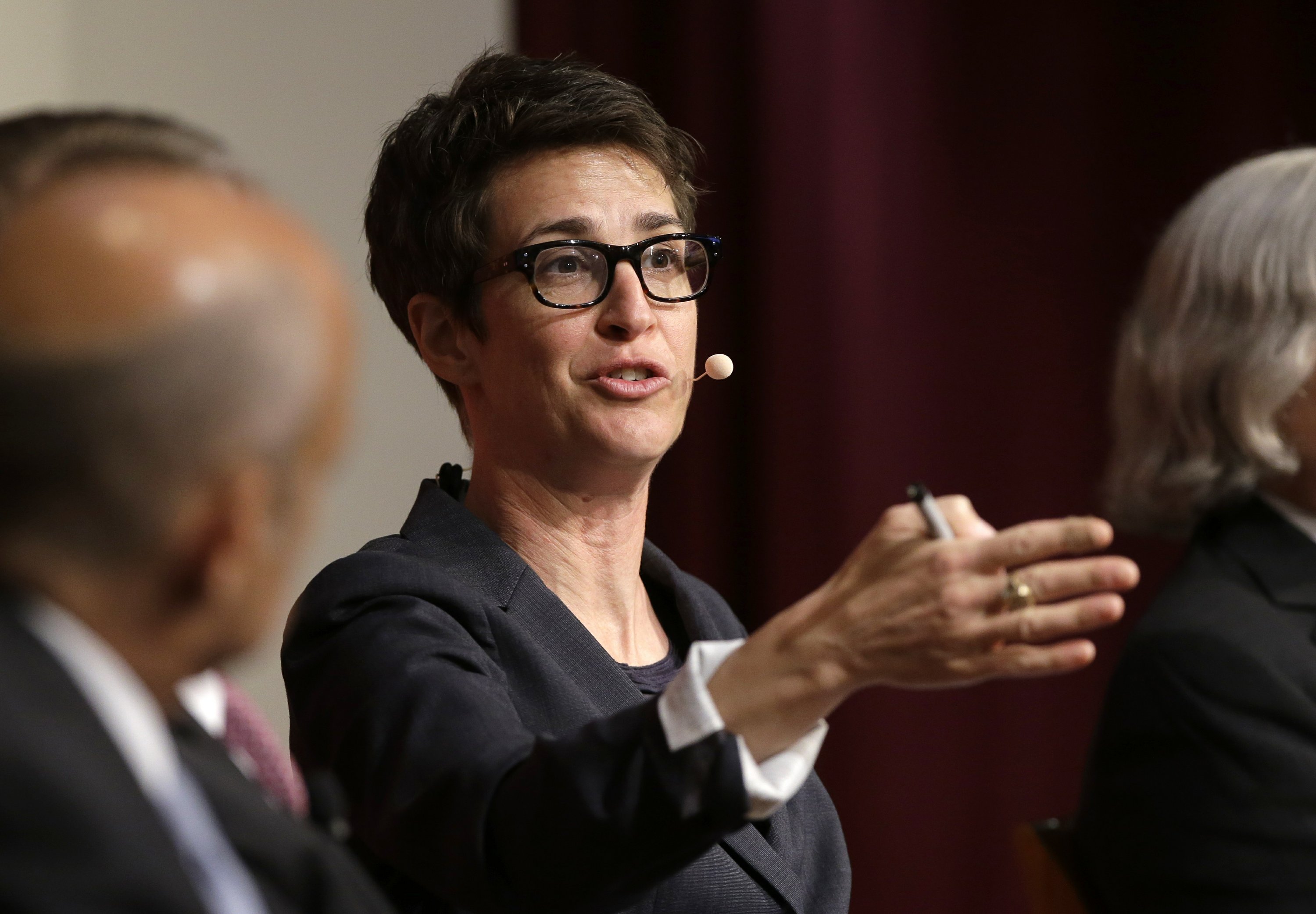 Rachel Maddow Returns To Air Describes Partner S Virus Bout