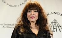 FILE - Ronnie Spector appears in the press room after performing at the Rock and Roll Hall of Fame induction ceremony on March 15, 2010, in New York. Spector, the cat-eyed, bee-hived rock 'n' roll siren who sang such 1960s hits as "Be My Baby," "Baby I Love You" and "Walking in the Rain" as the leader of the girl group the Ronettes, has died. She was 78. (AP Photo/Peter Kramer, File)