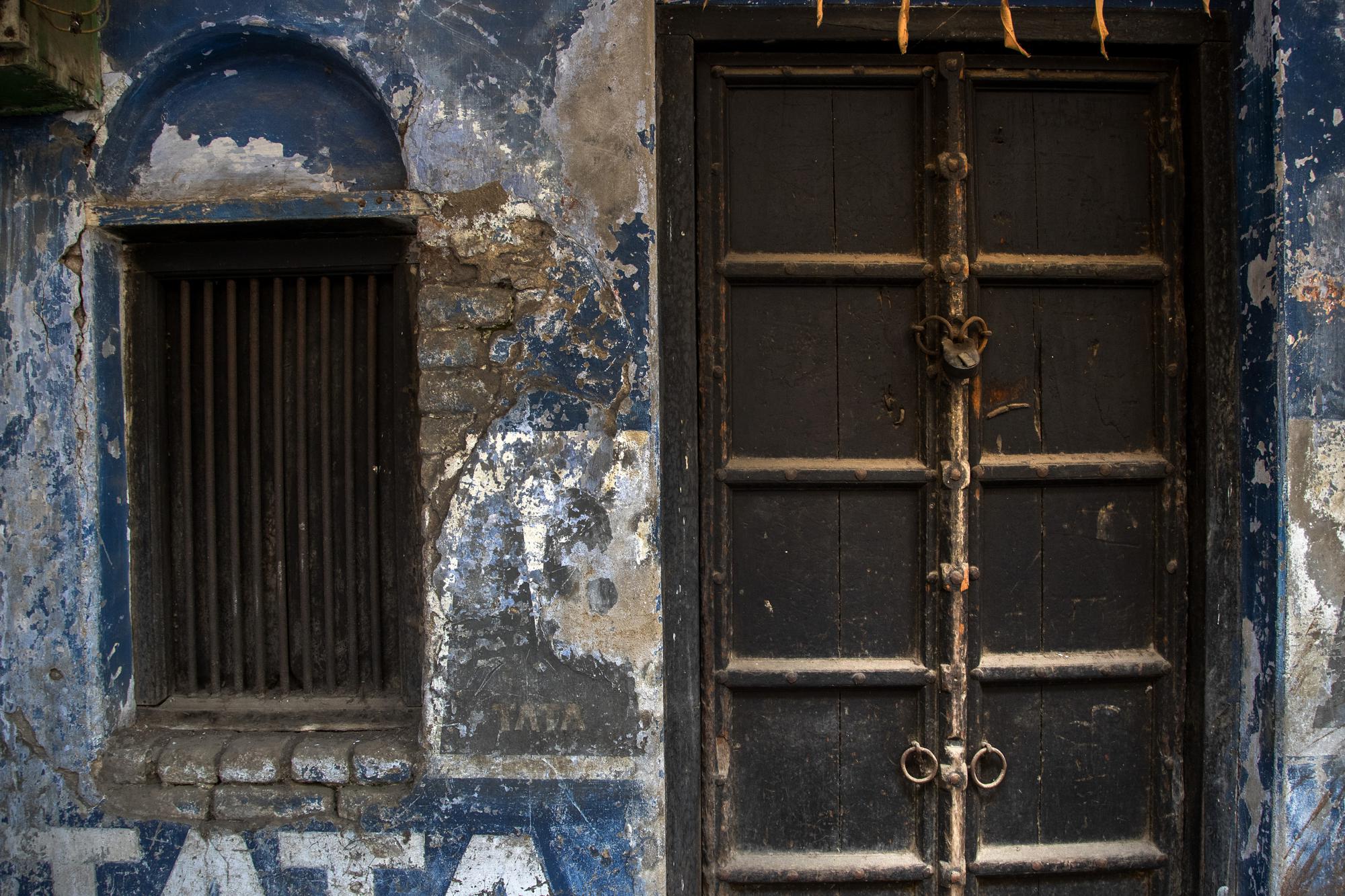 A shop is seen locked at a market area in Gauhati, India, on June 18, 2021. Rows of locked shops confront bargain-hunters for most of the day in Fancy Bazar, a nearly 200-year-old market that offered cheap prices until the COVID-19 pandemic hit Gauhati, the biggest city in India’s remote northeast. (AP Photo/Anupam Nath)