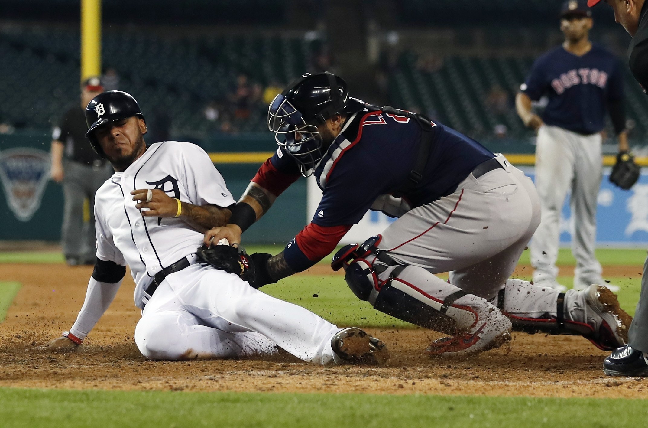Devers, Bogaerts homer as Red Sox beat Tigers 96 AP News