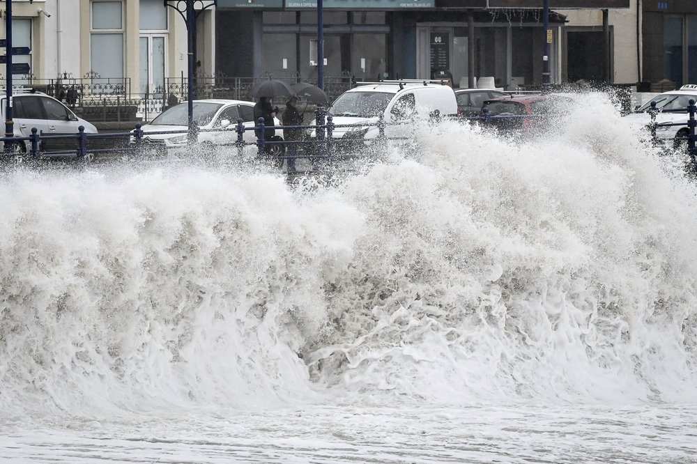 Body found in rough seas as UK faces another fierce storm