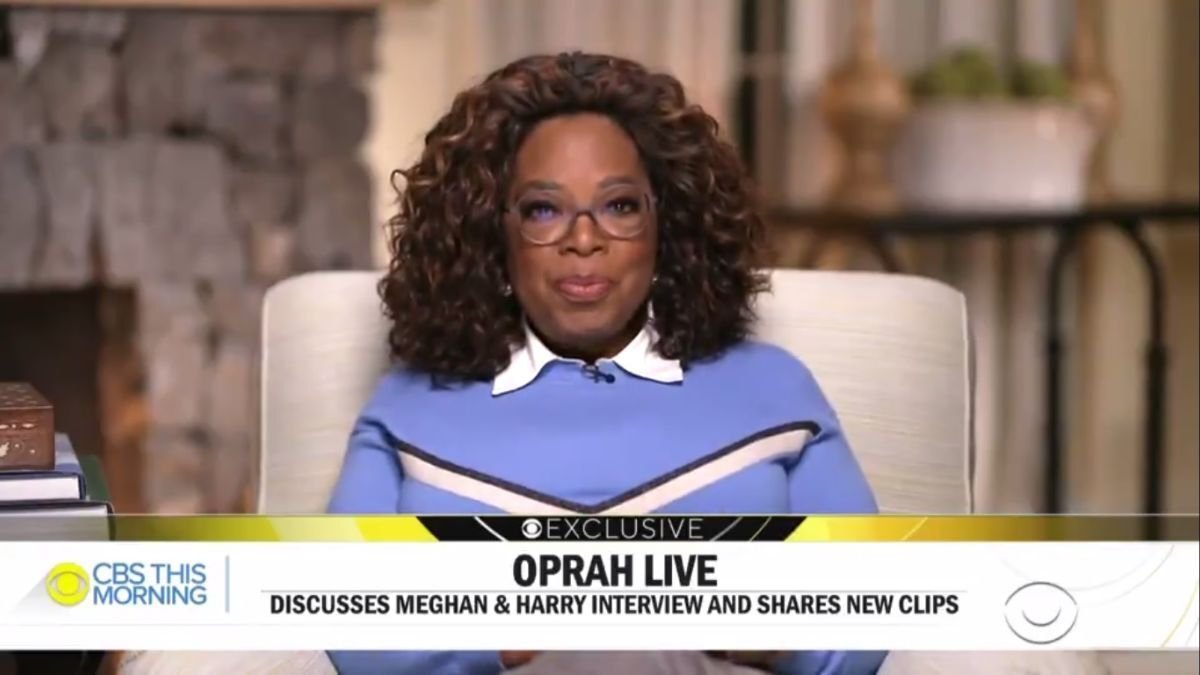 Thanks to Winfrey and royalty, the CBS morning show makes history