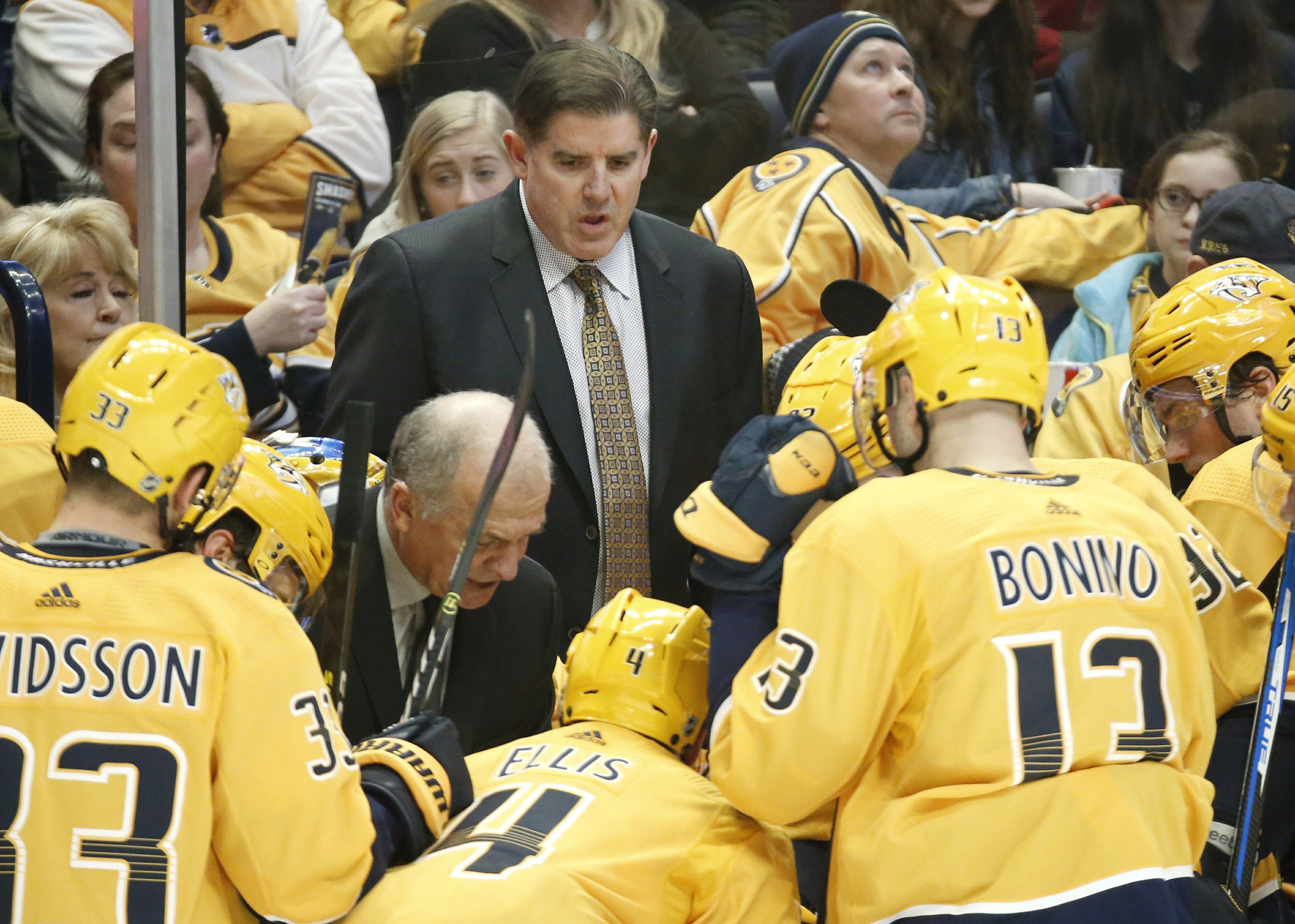 Nashville Predators fire coach Peter Laviolette AP News