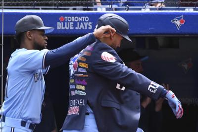 Blue Jays rally from 5 down, end 