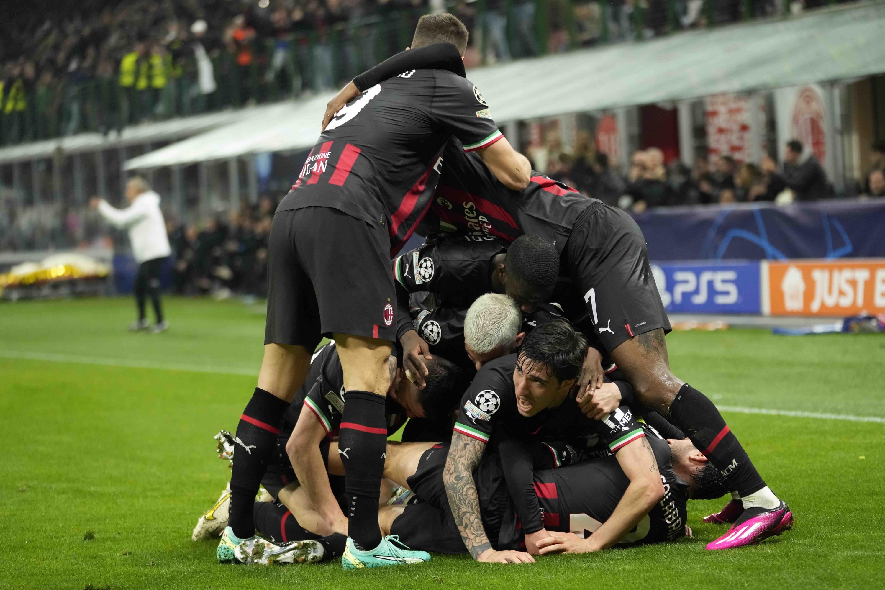 Ismael Bennacer earns AC Milan slender win over 10-man Napoli in Champions  League quarter-finals