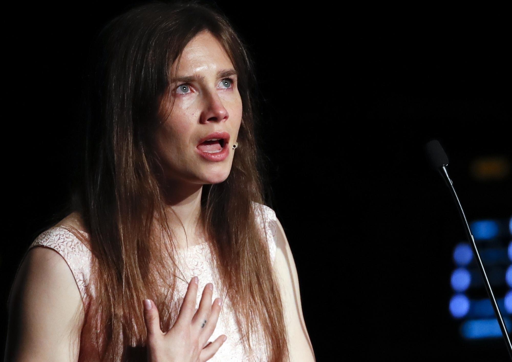 Amanda Knox blasts film 'Stillwater' for exploiting her case - Associated Press