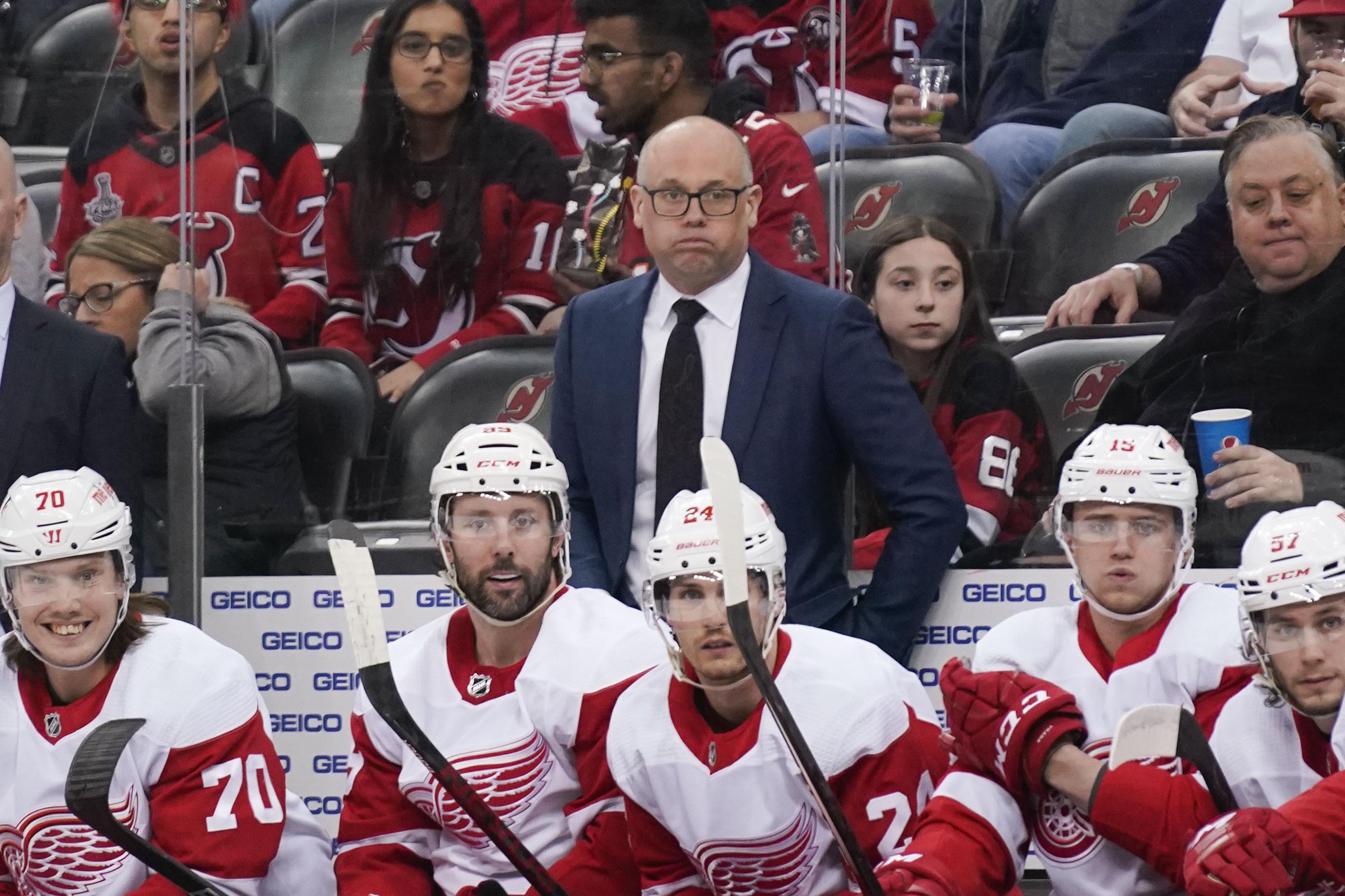 Yzerman fires Blashill to shake up Red Wings' rebuild | AP News