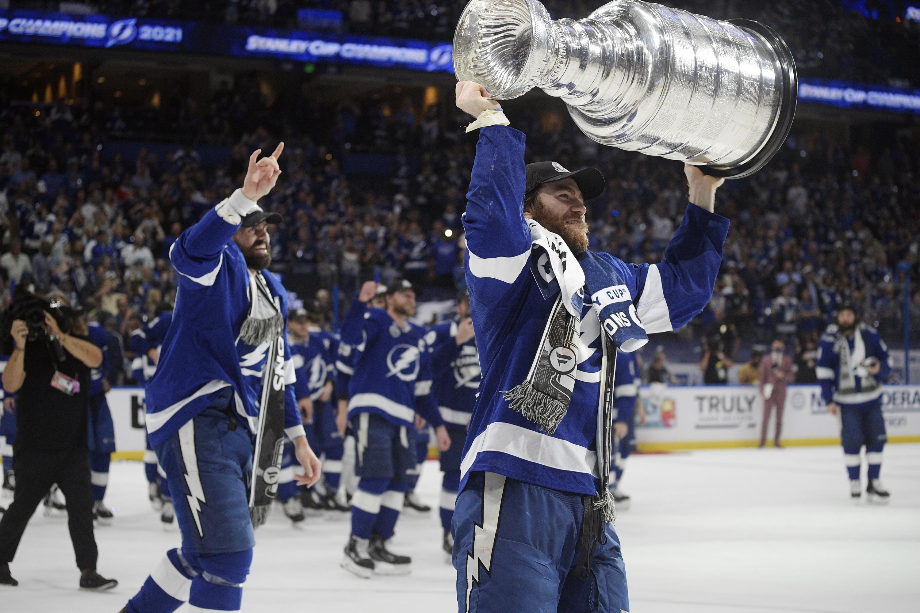 At Amalie Arena team store, Lightning excitement continues