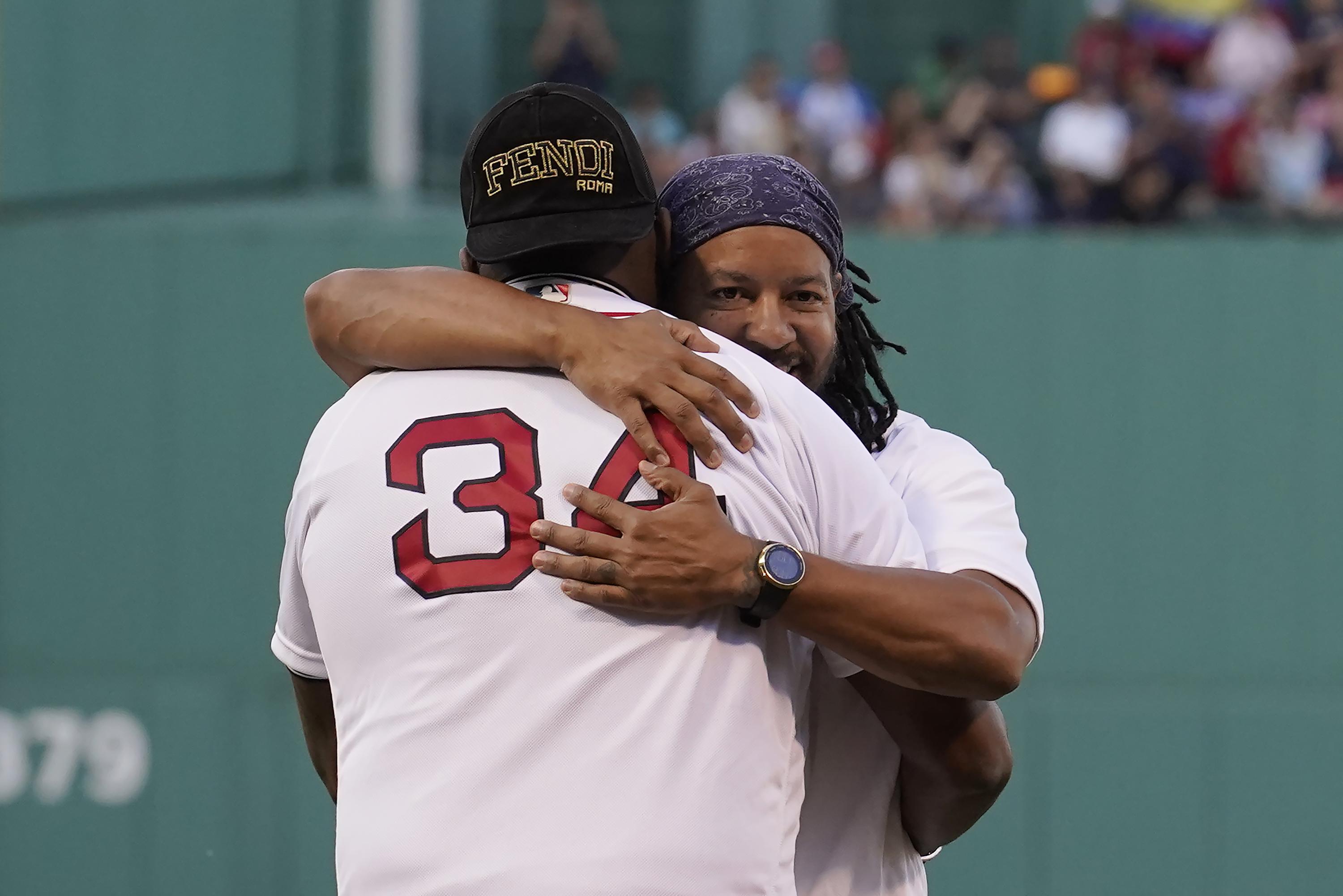 Big Papi admits to being a little floppy on induction speech