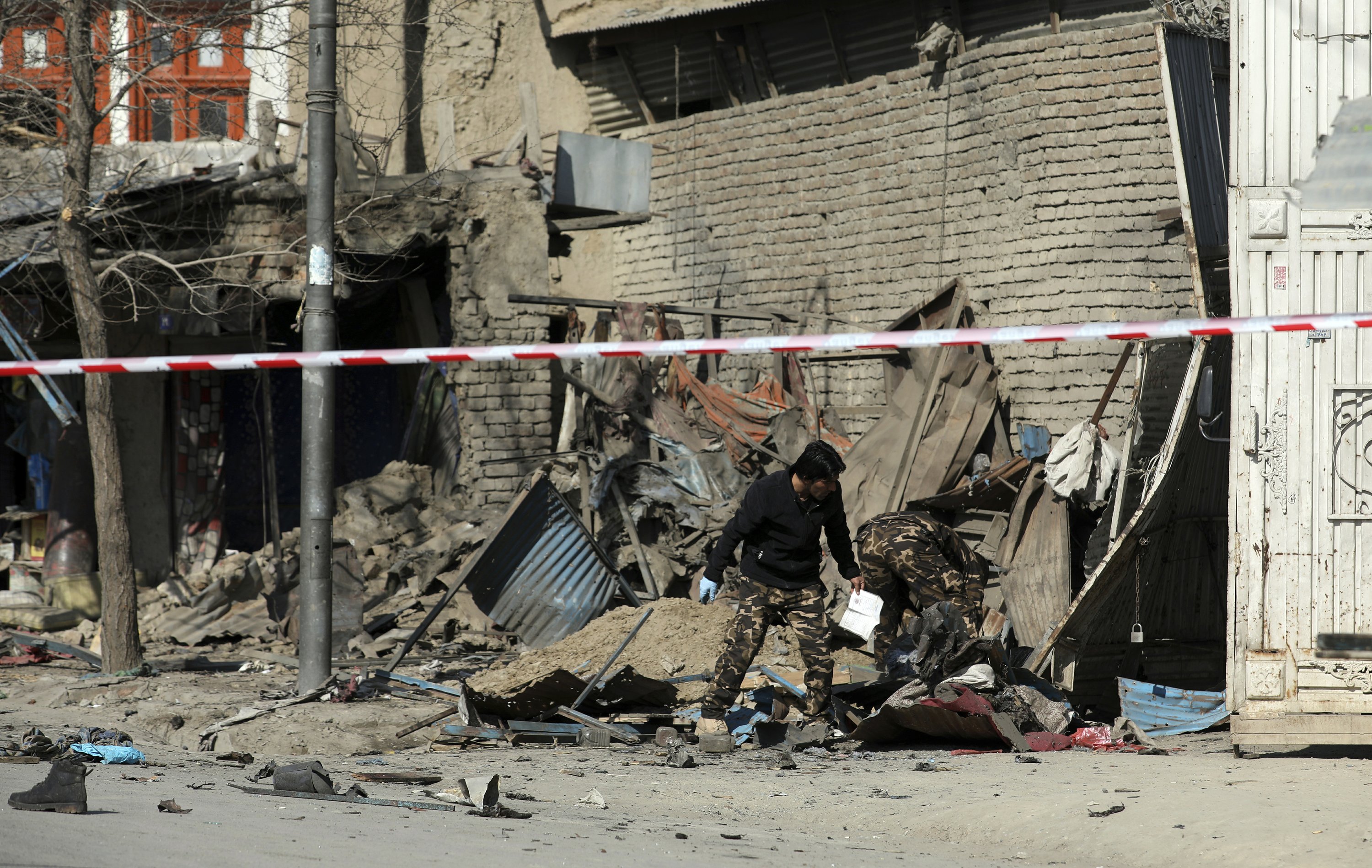 Separate explosions in Kabul kill 3, wound 4