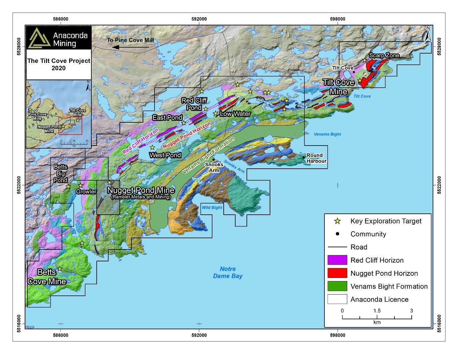 Anaconda Mining Commences 10,000 metre Diamond Drill Program at Its