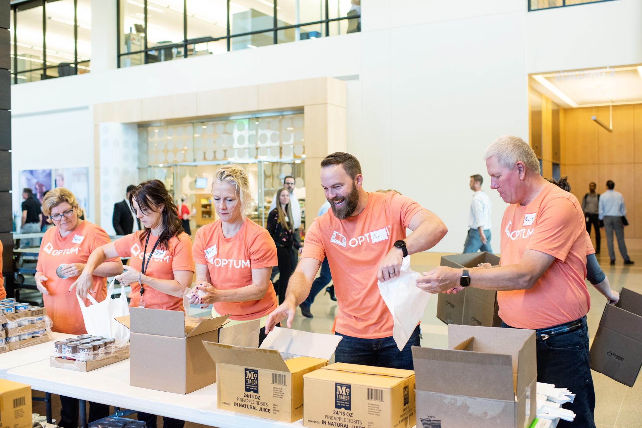 Thousands of Optum Employee Volunteers Partner with Local Nonprofits in