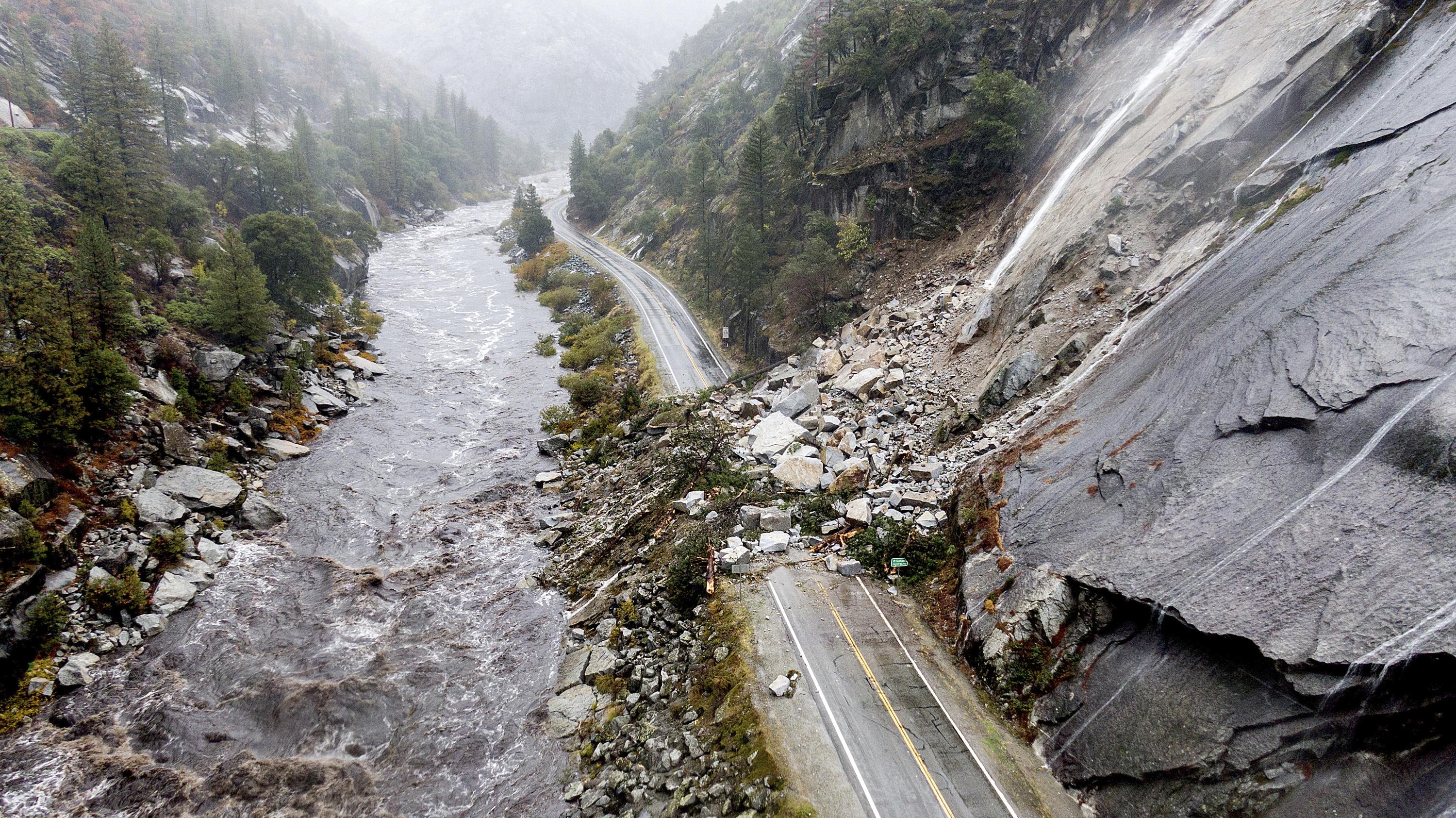 Drought-stricken California doused by major storm - Associated Press