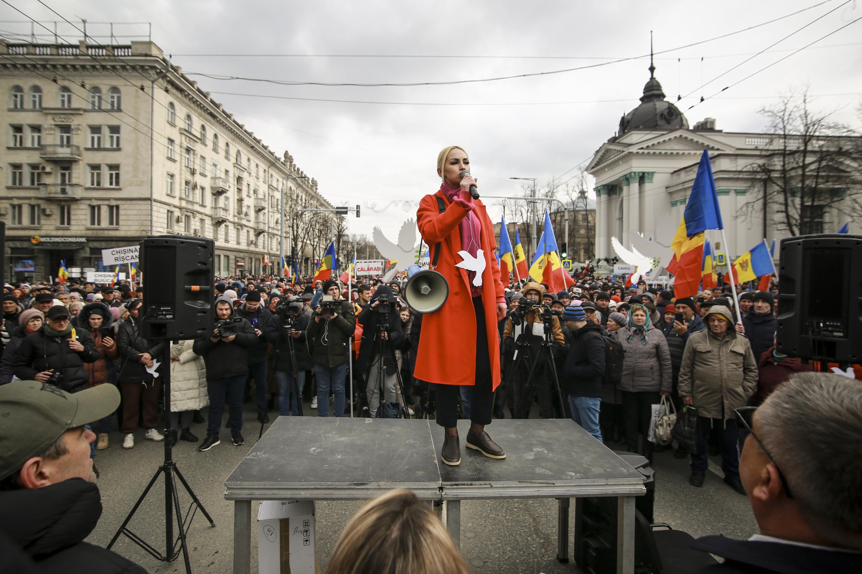 Moldova Antigovernment protest stirs fears of more unrest AP News