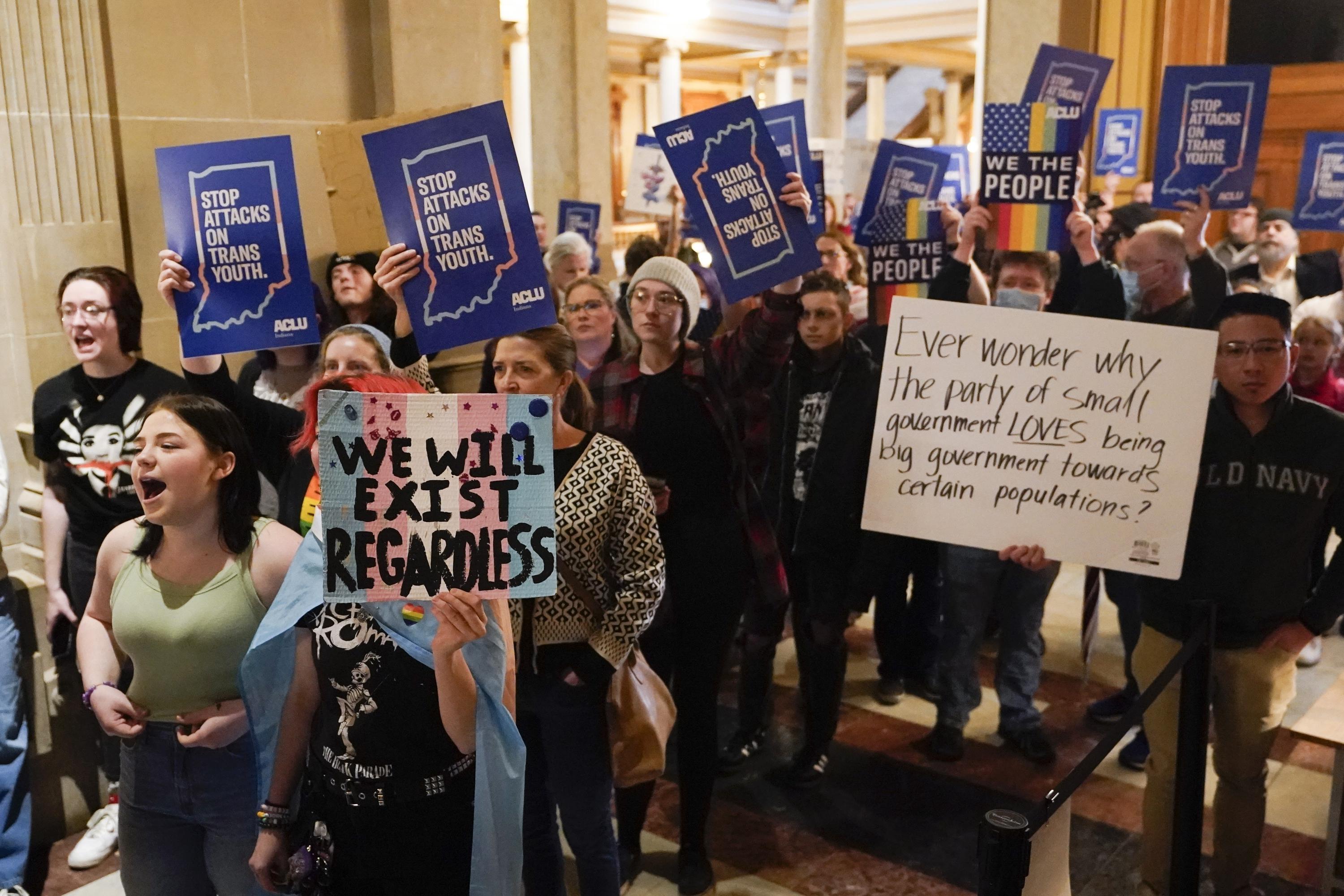 Federal judge hearing arguments over Indiana’s ban on gender-affirming care for minors