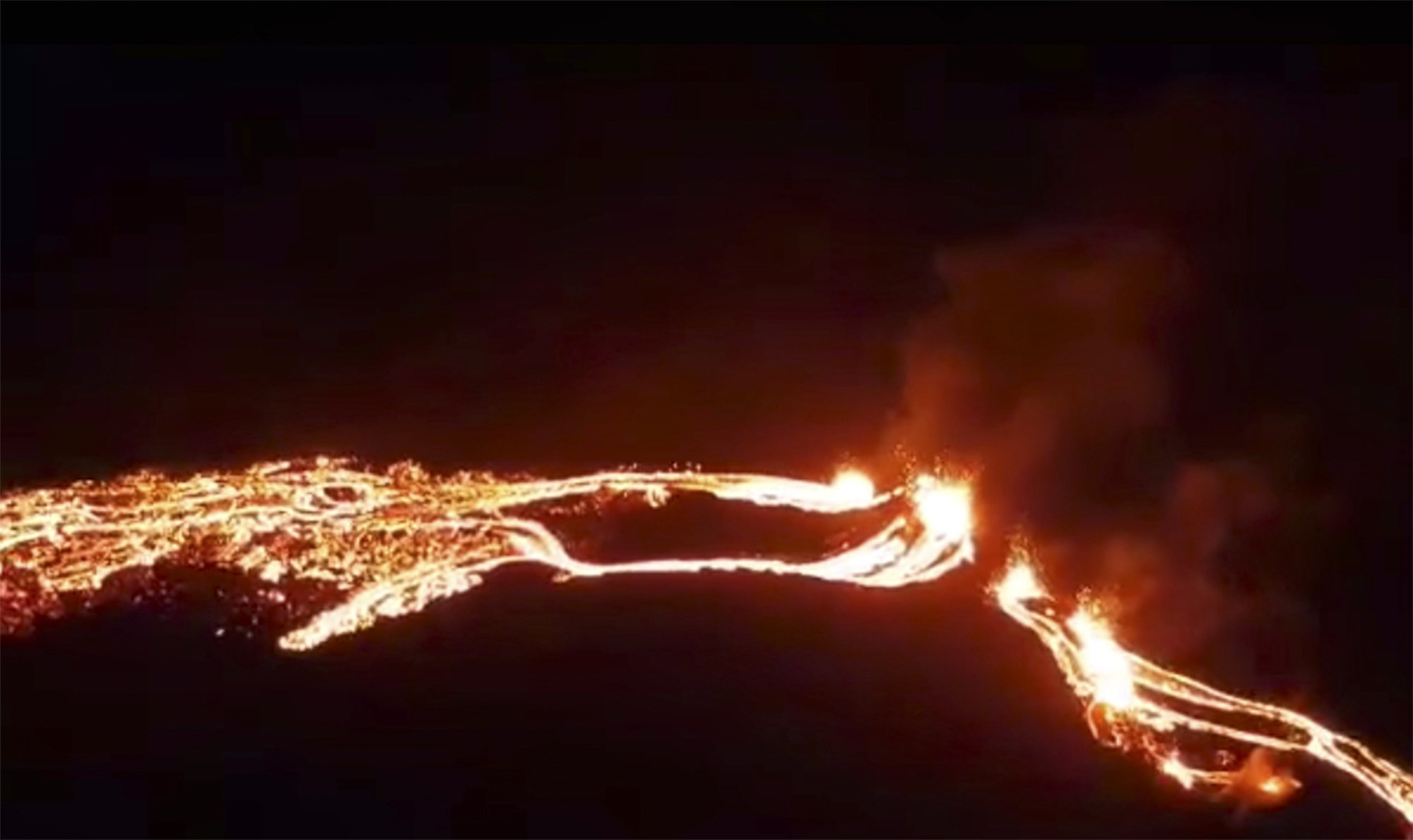 Long dormant volcano comes to life in southwest Iceland