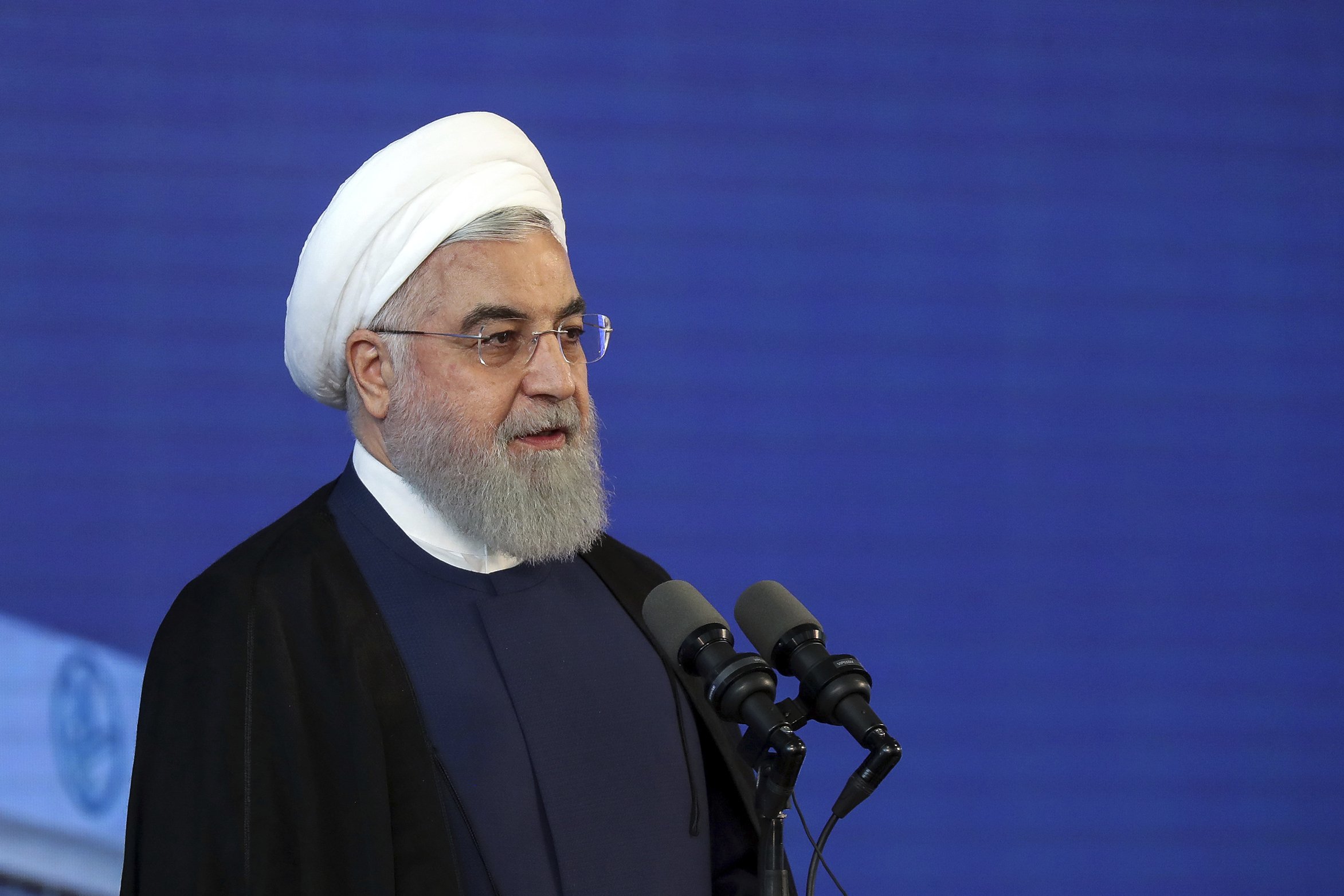 The Latest: Iran’s Rouhani disparages Trump over sanctions The Latest: Iran’s Rouhani disparages Trump over sanctions