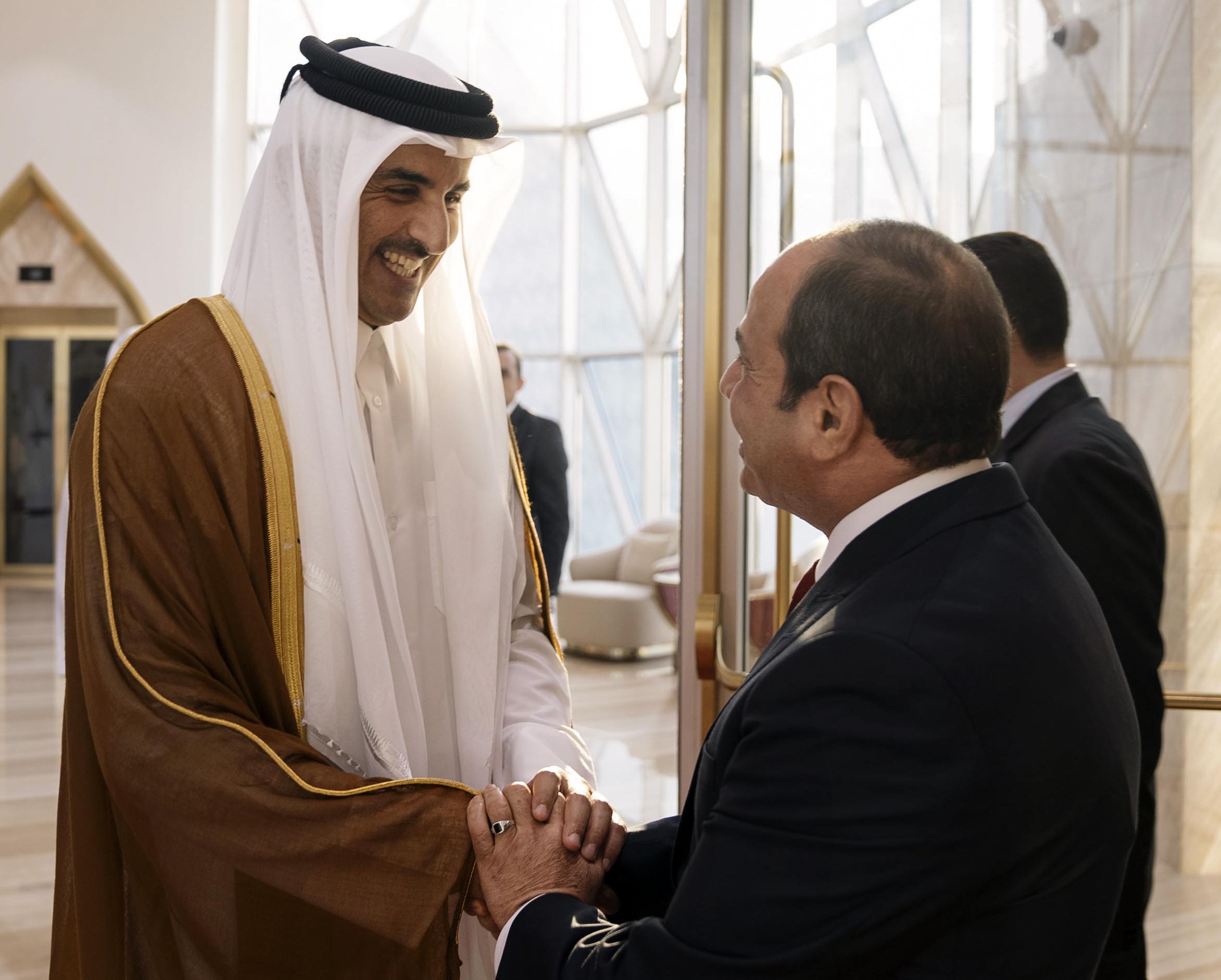 Egypt's president in Qatar on 1st visit amid rapprochement AP News