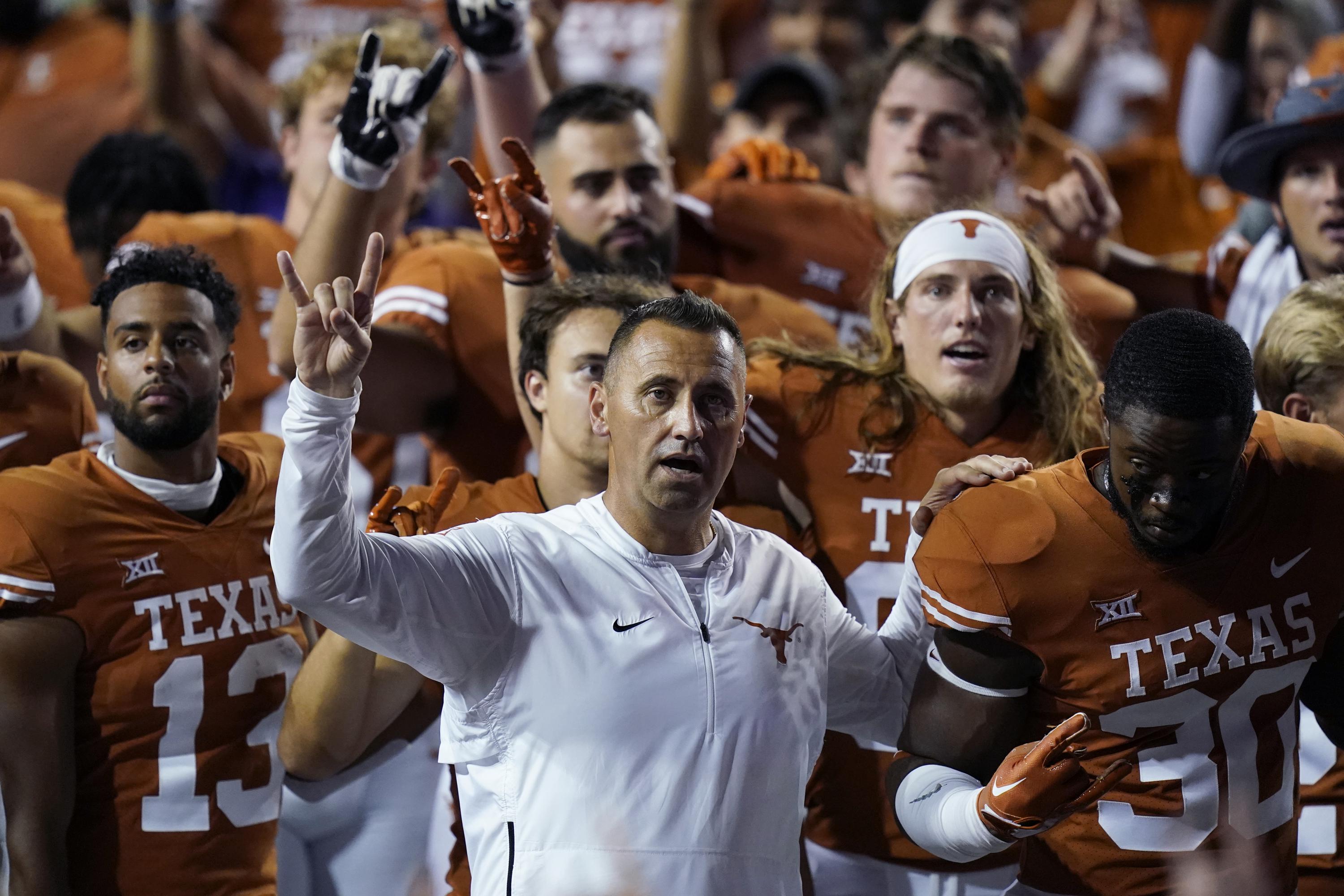 No. 22 Texas visits Texas Tech in Big 12 opener for both | AP News