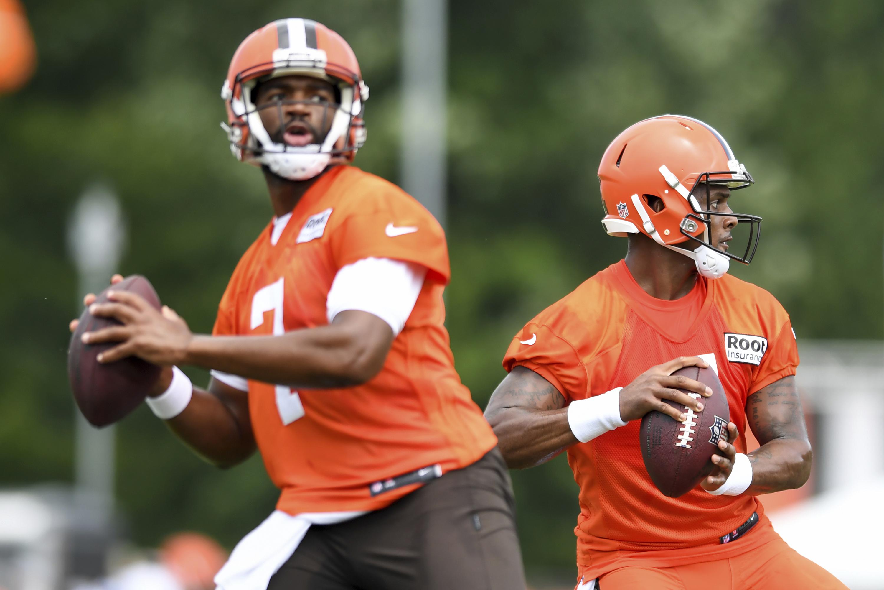 Plan (B)rissett Browns QB 'ready' to fill in for Watson AP News