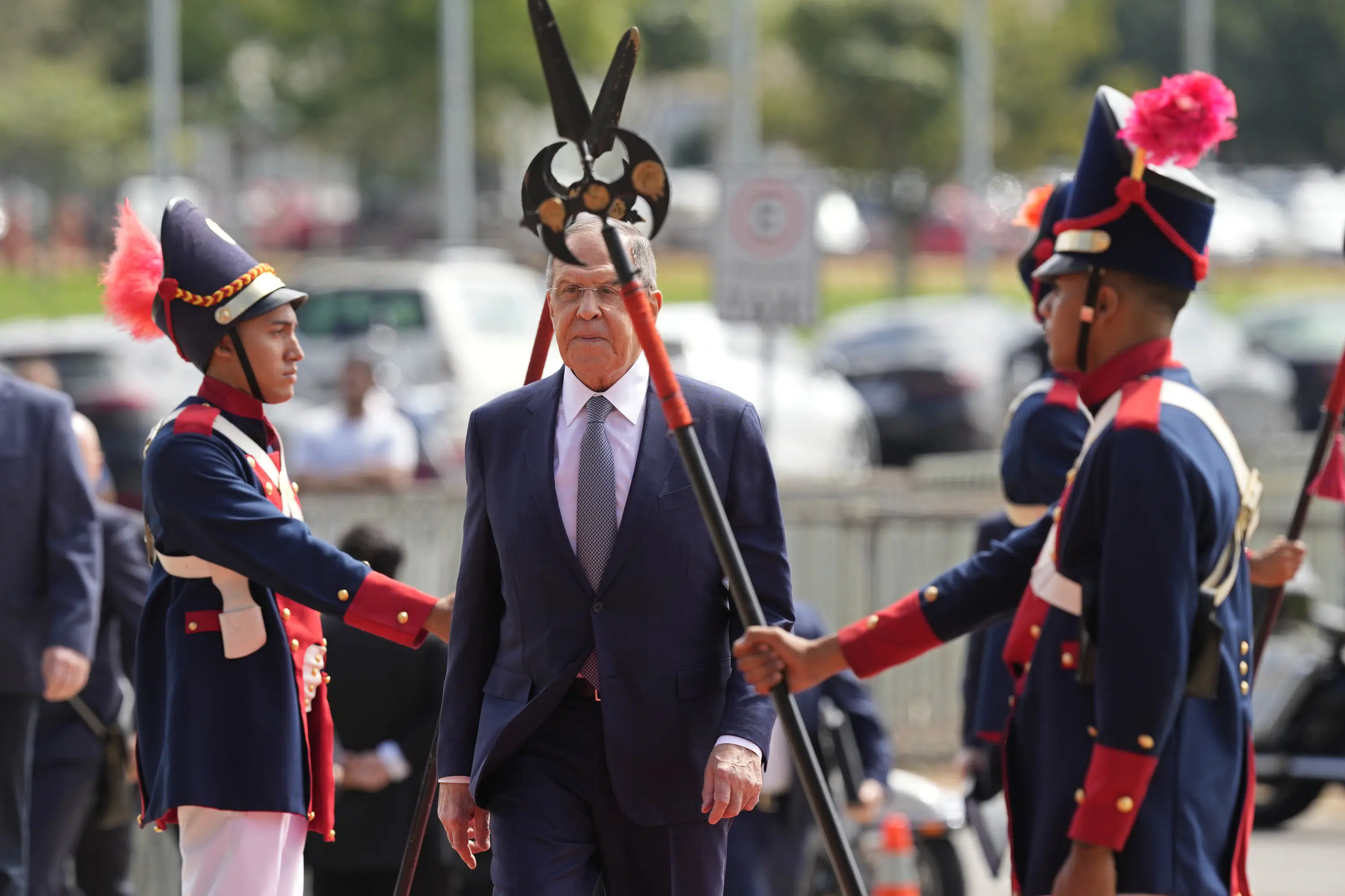 Brazilijos sutikimas su Rusijos ministru išprovokuoja JAV reakciją