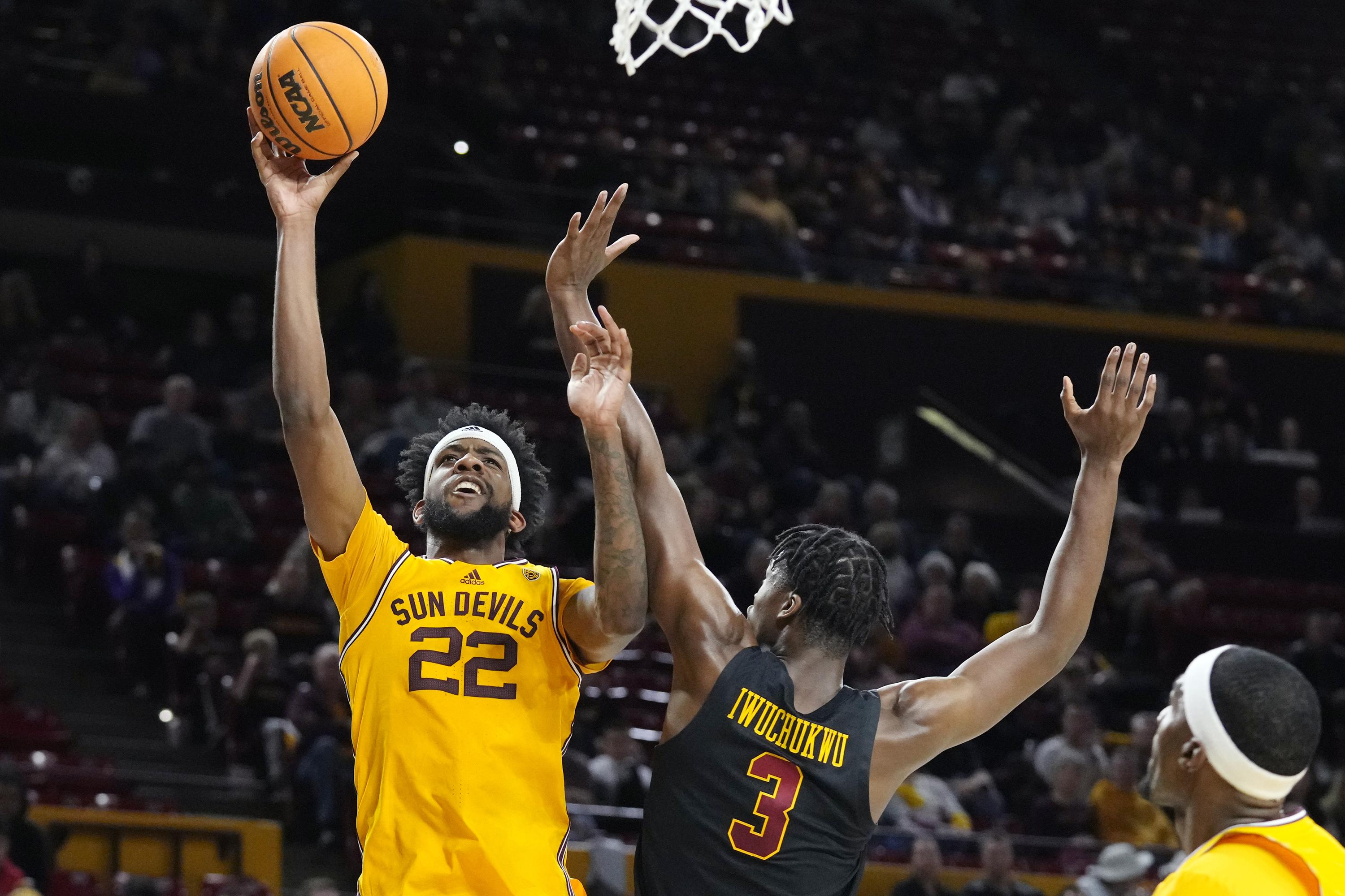 Peterson, Ellis lead Southern Cal over Arizona State 77-69