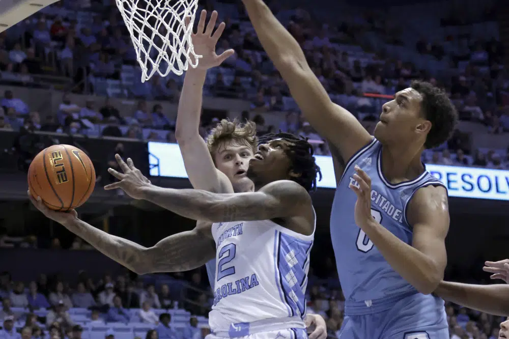 Armando Bacot claims UNC record in 100-67 win over The Citadel