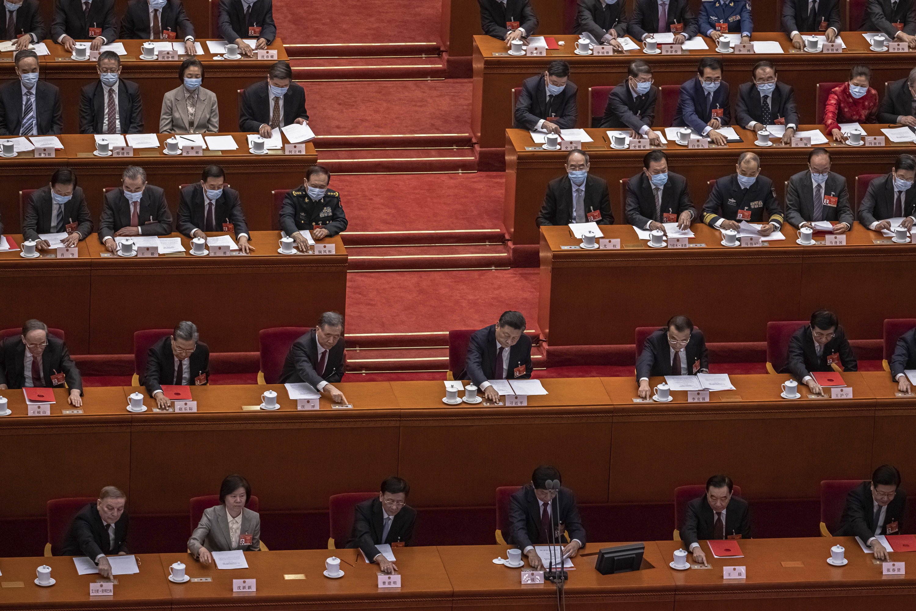 China legislature endorses reducing public vote in Hong Kong